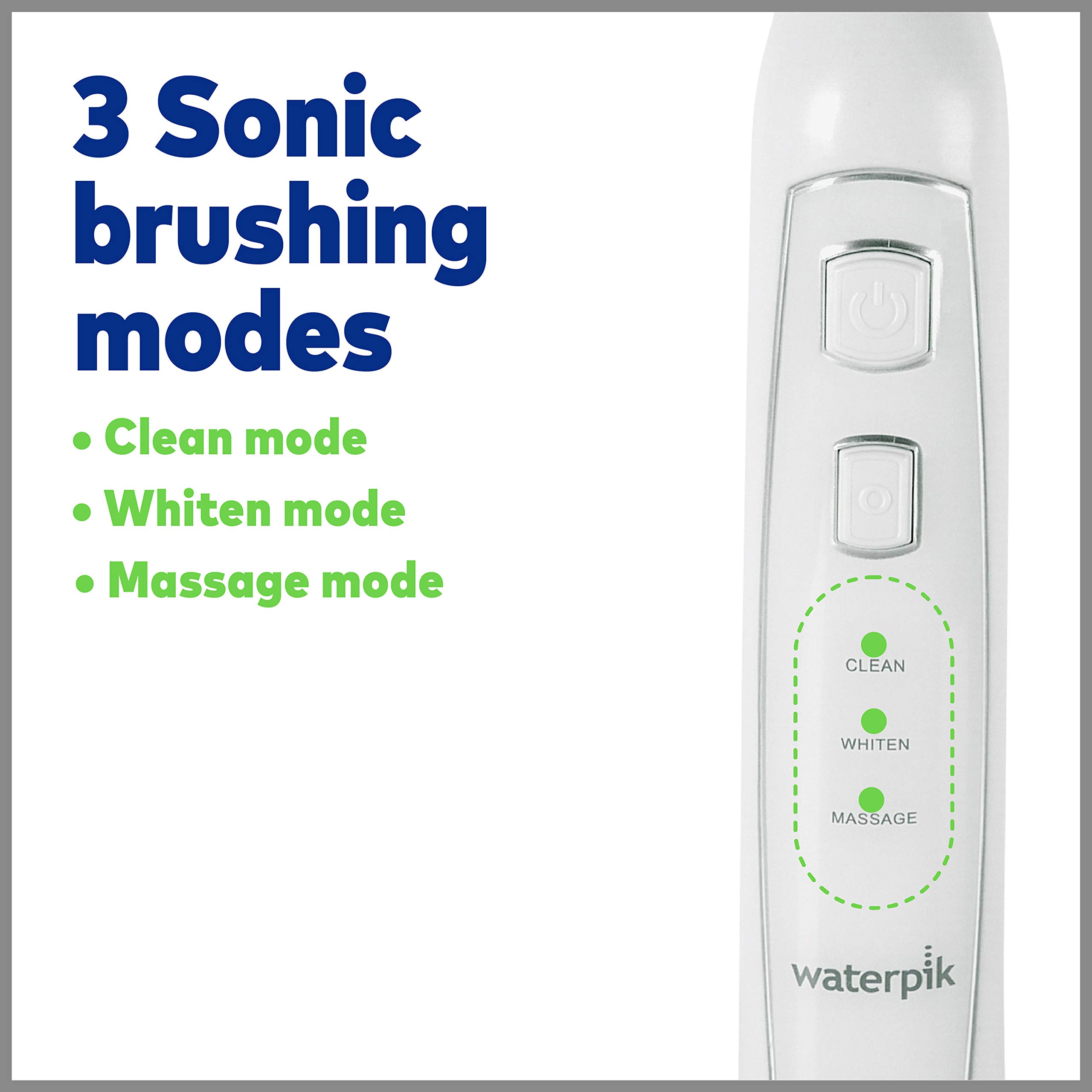 Waterpik Complete Care 5.0 Water Flosser & Sonic Electric Toothbrush Set - Professional Dental Care for Teeth Cleaning, Whitening and Gum Health (White, WP-861) - Perfect for Home Oral Hygiene Routine and Travel