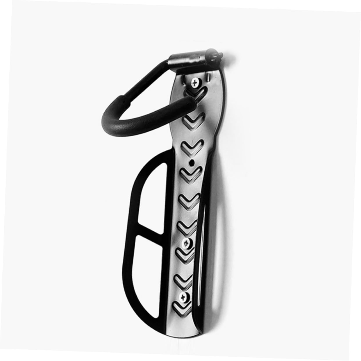 BIUDECO 2-Pack Heavy Duty Bike Hooks - Solid Metal Pedal Mount Bike Hanger for Garage Storage, Wall Mounted Bicycle Organizer - Perfect for Garage, Shed, or Basement Bike Storage