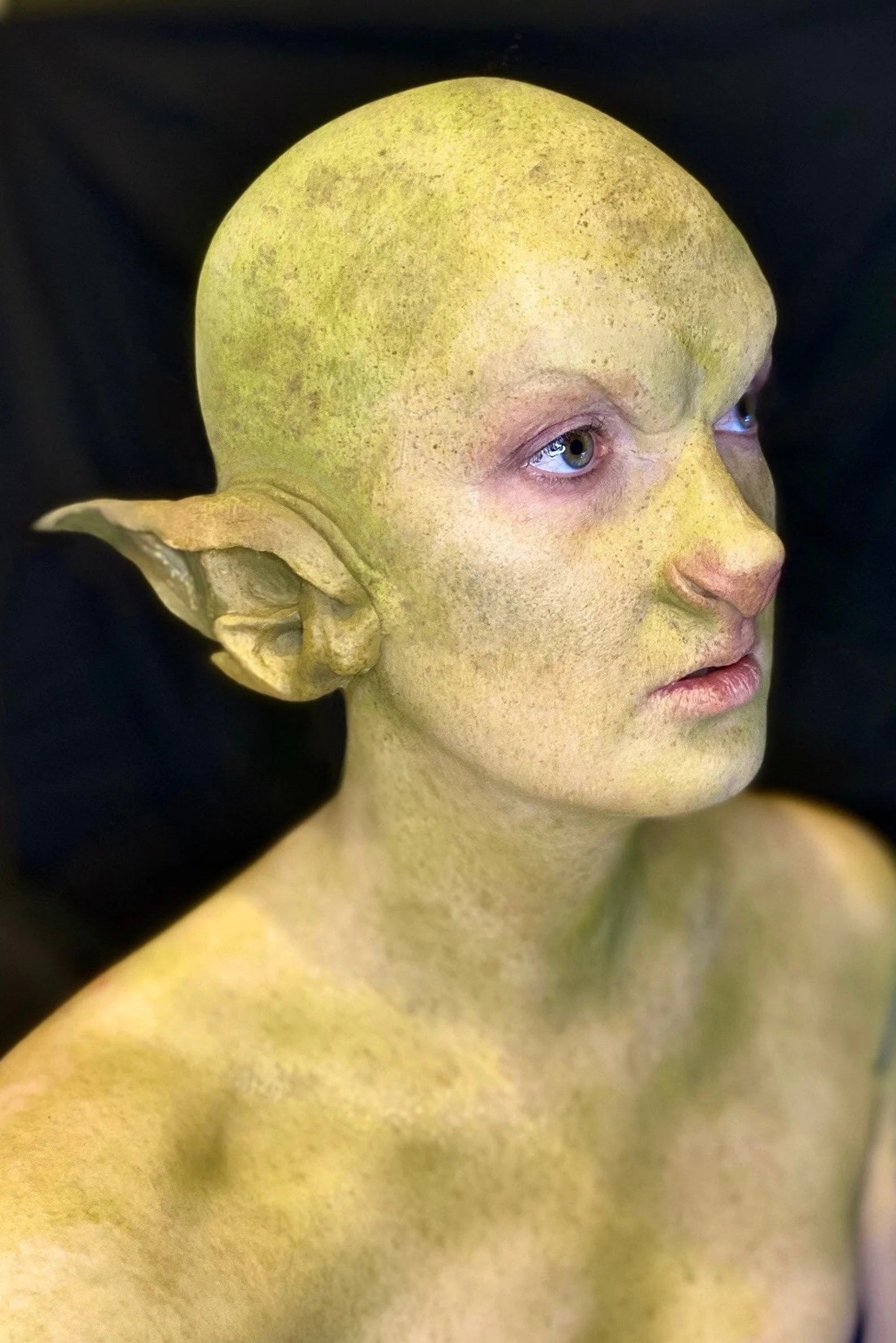 Obsidian FX Elf & Orc Ear Prosthetics - High-Quality Silicone Fantasy Costume Ears for Cosplay, Halloween, and LARP Events
