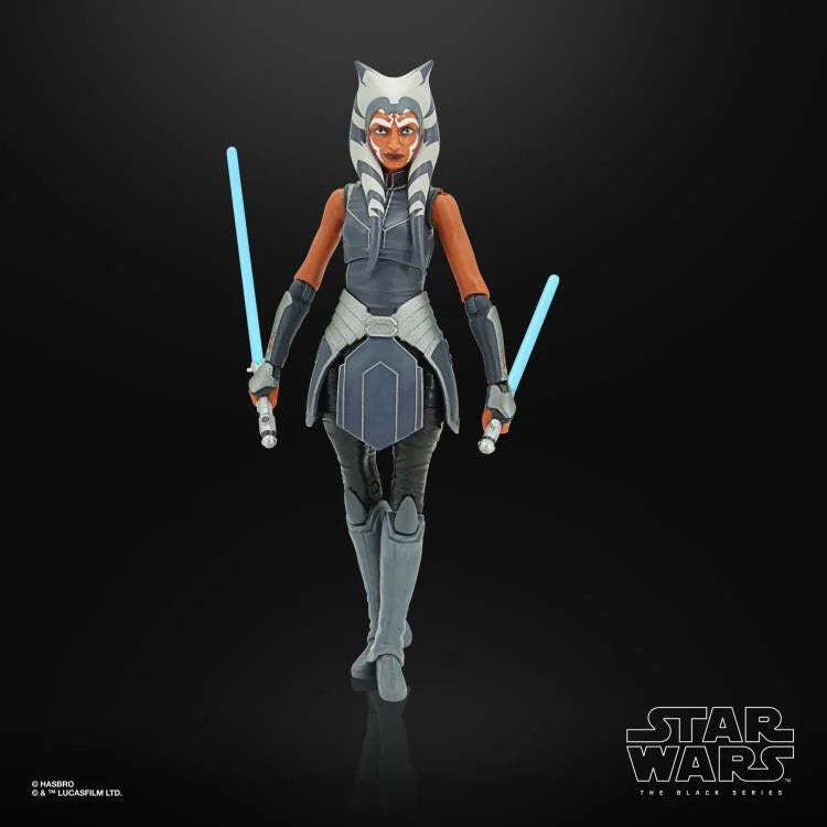 Star Wars The Black Series Ahsoka Tano 6-Inch Action Figure - Clone Wars Collectible for Display & Role Play Scenes