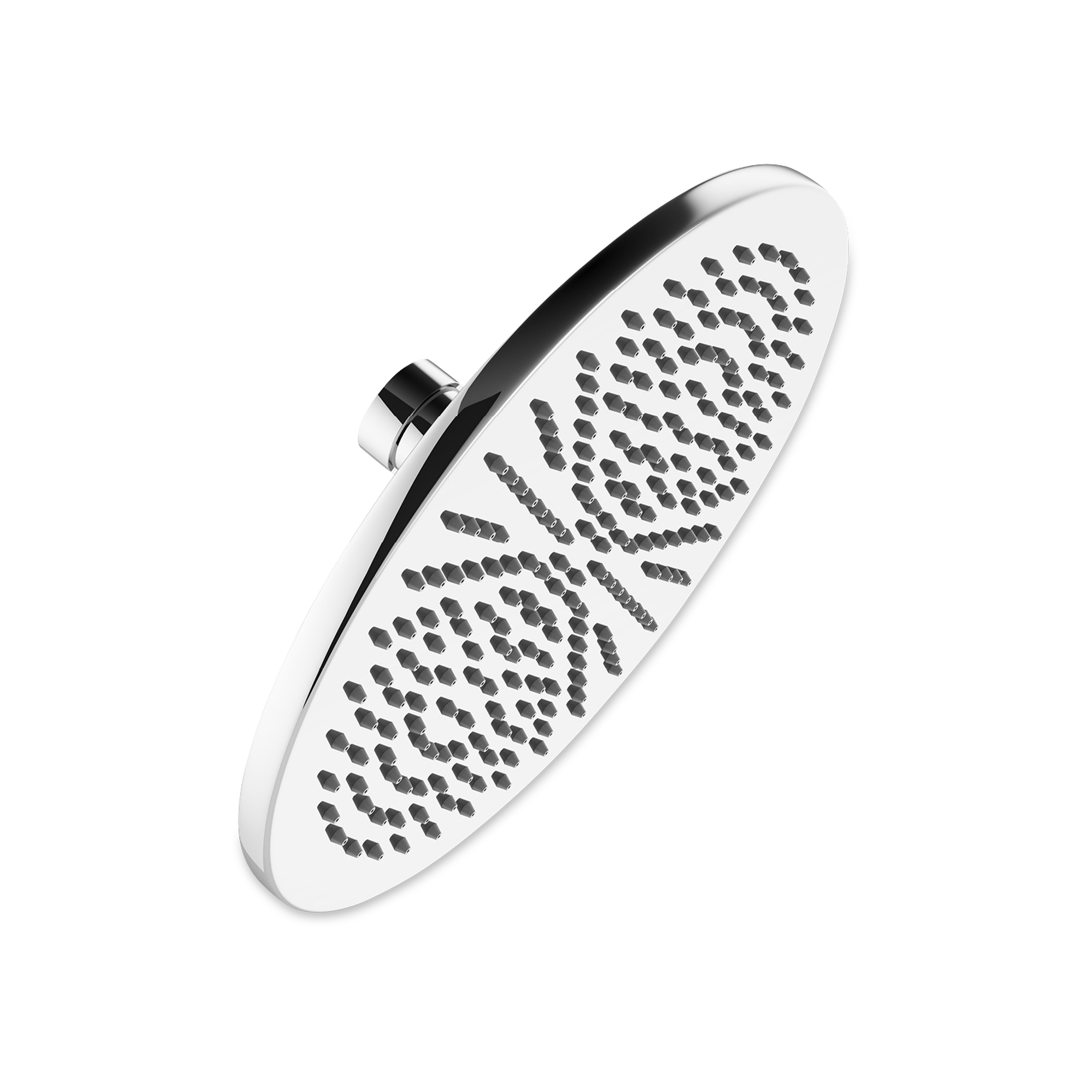 High Pressure Modern Shower Head with 6 Spray Modes - Water Saving Rainfall Showerhead for Spa-Like Bathroom Experience - Perfect for Home, Hotel & Gym Use