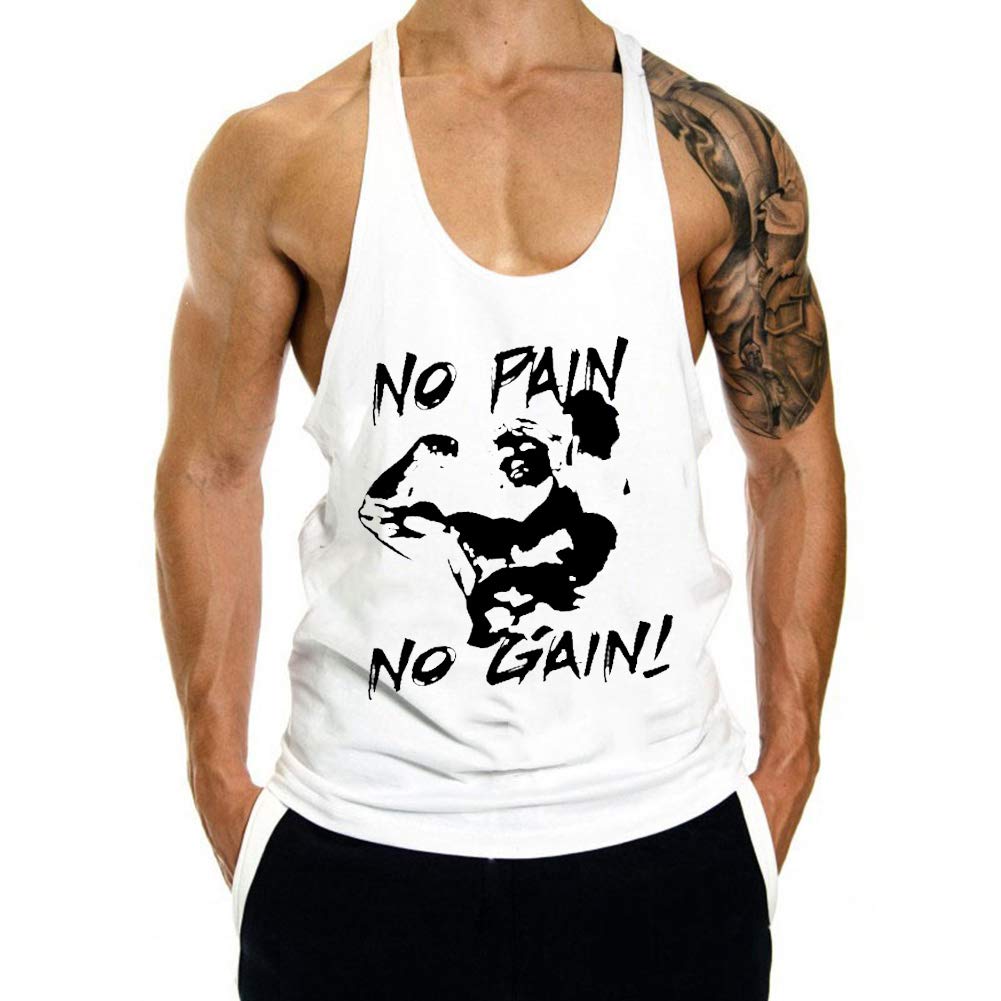 Men's 3 Pack Y-Back Tank Tops - Breathable Workout Gym Shirts for Bodybuilding & Fitness - Sleeveless Muscle Tees for Running, Weightlifting & Summer Wear