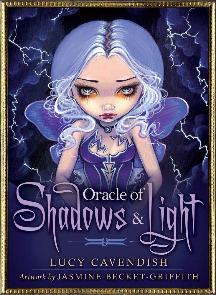 YYBarbAnn Oracle Card Deck - Shadows and Light Divination Cards for Spiritual Guidance & Tarot Reading (Purple) | Perfect for Psychic Readings, Meditation & Intuitive Development