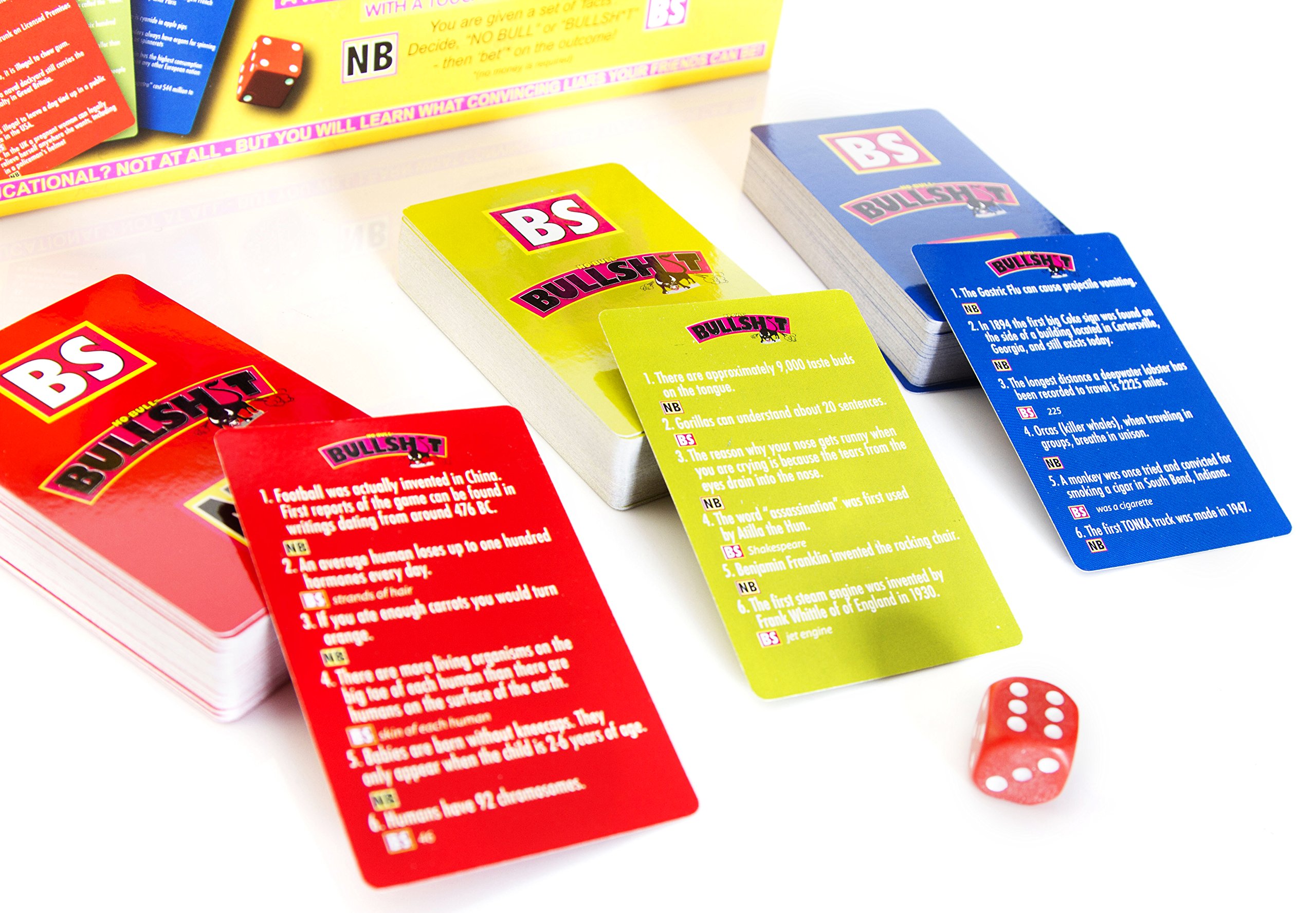 Boxer Gifts Bullshit Quiz Game for Adults & Families - Hilarious Party Game for 2+ Players - Fun Christmas & Holiday Trivia Challenge - Perfect for Game Nights, Family Gatherings & Office Parties