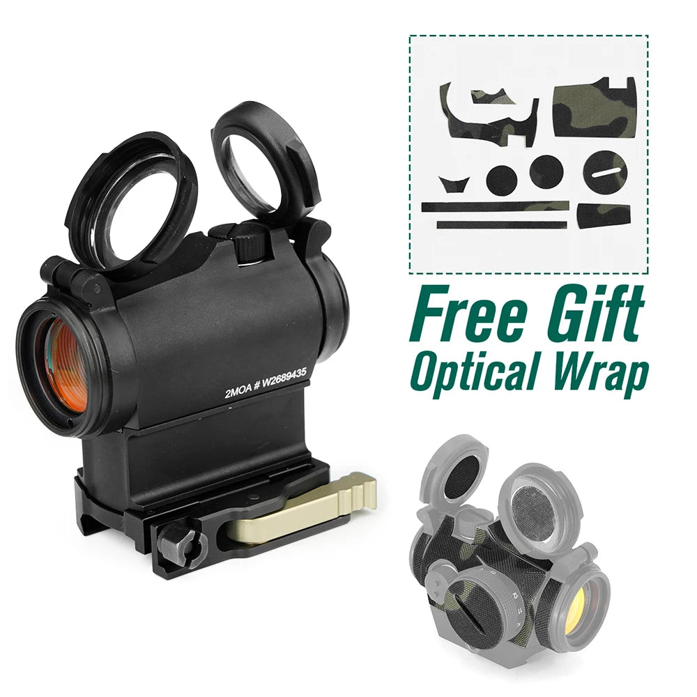 **Tactical AIM 1X22 Red Dot Reflex Sight – 2MOA Compact Rifle Scope for Hunting & Airsoft | Includes Mount | Durable & Precise for Outdoor Shooting & Tactical Use**