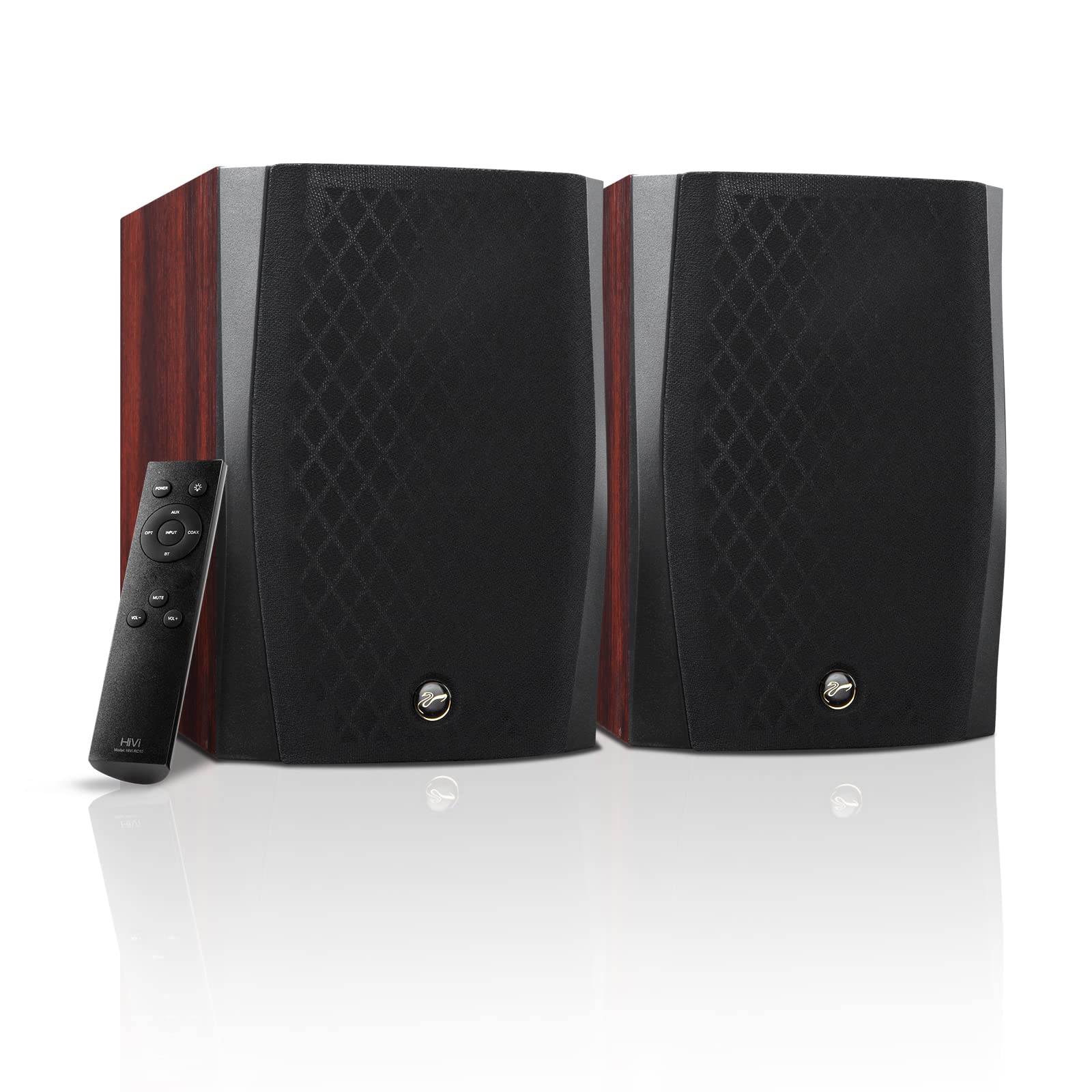 HiVi-Swans D1100 Bluetooth Bookshelf Speakers - 4