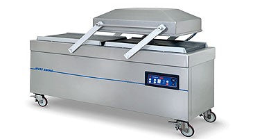MINIPACK MV1100 Double Chamber Vacuum Sealer - Commercial & Industrial Food Packaging Machine for Meat, Cheese & Produce - Ideal for Restaurants, Grocery Stores & Food Processing