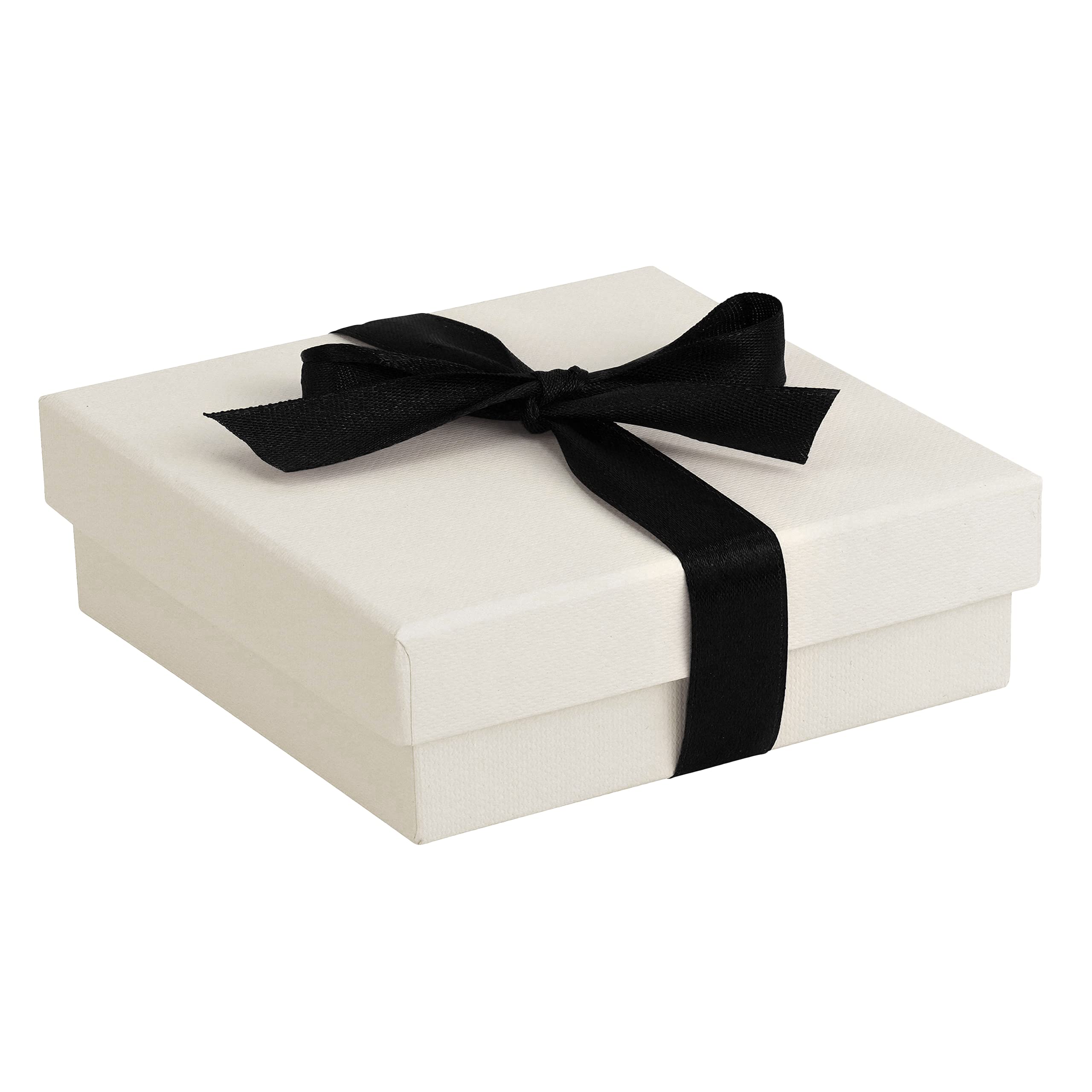 Elegant Wooden Piano Necklace Gift Box - Large Jewelry Storage Case for Necklaces, Pearls & Pendants - Premium Pearl Necklace Box with 2 Piece Packer & Ribbon (Black) - Perfect for Jewelry Gifting, Wedding Accessories & Luxury Present Packaging