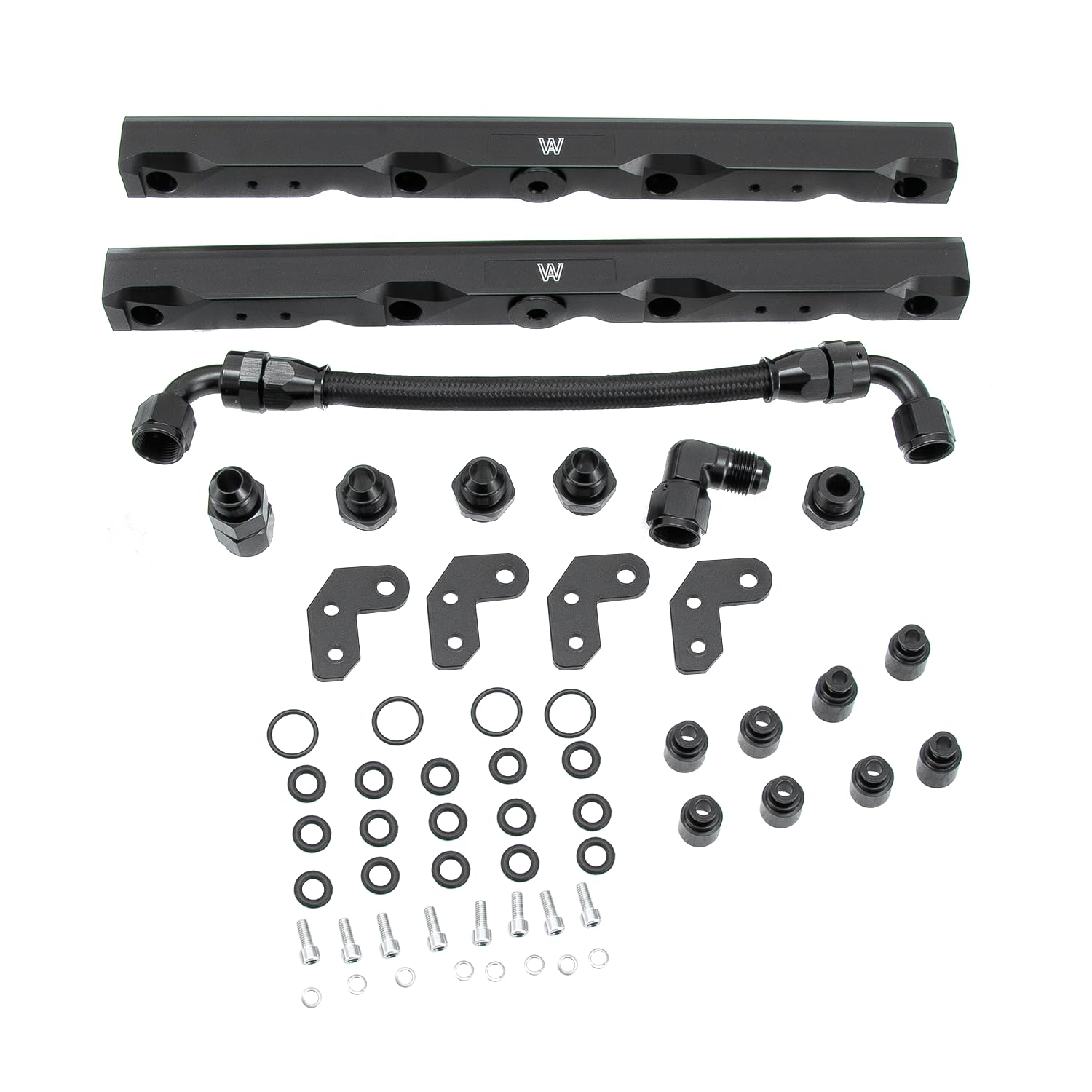 High Performance Manifold Fuel Rail Kit for LS3 Square Port 6.0L 6.2L L92 L96 L99 Gen IV GM Truck - Perfect for Engine Upgrades & Performance Tuning