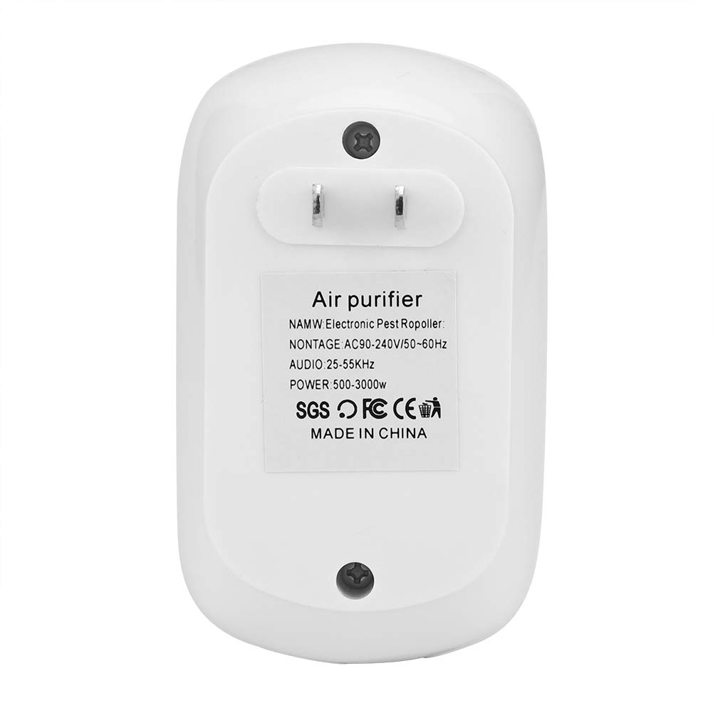 Portable Air Purifier for Home & Office - Mini Air Cleaner with Freshener, Toilet Deodorizer, 90-240V US Plug - Perfect for Bedroom, Bathroom, and Small Spaces