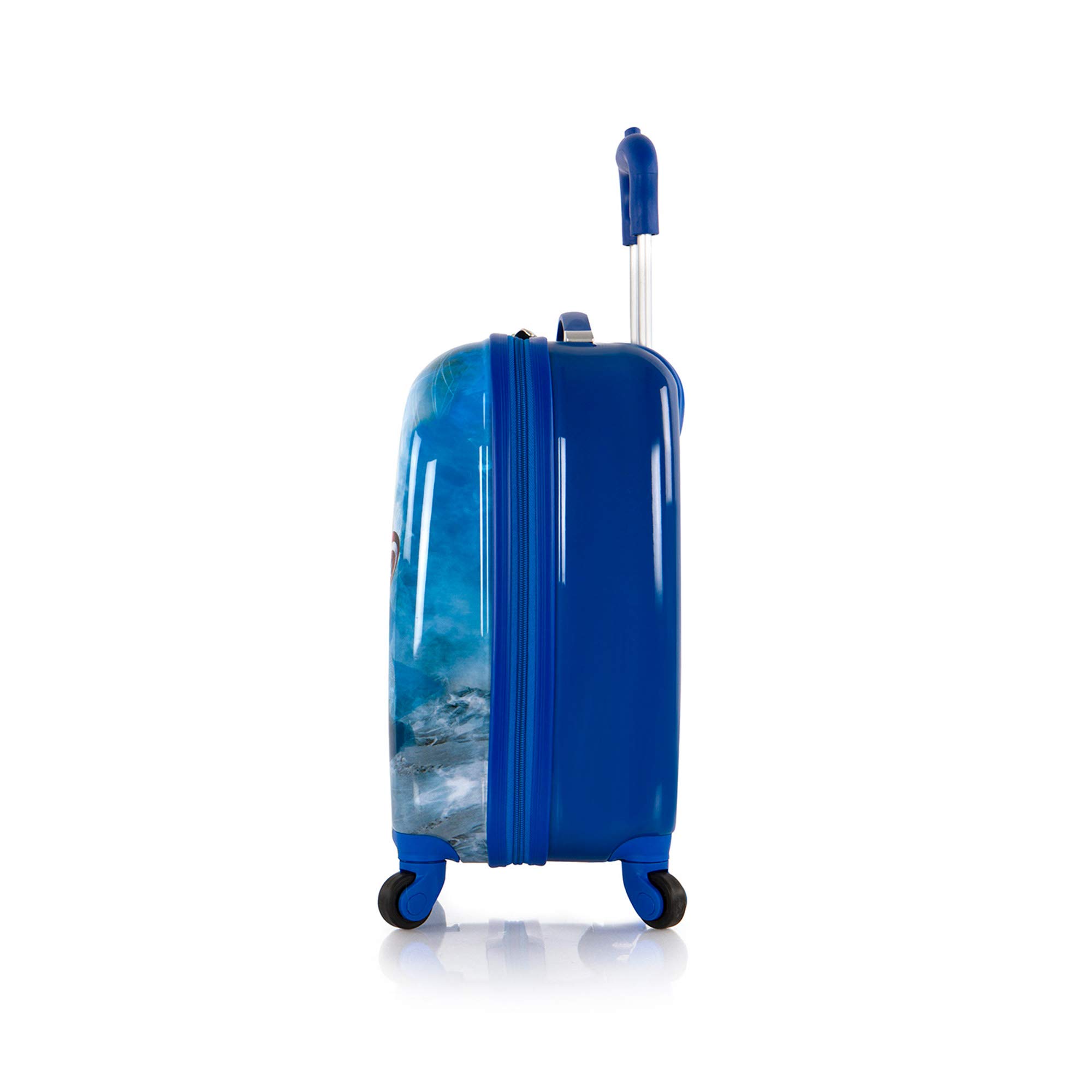 Marvel Kids 18 Inch Carry-On Spinner Luggage - Lightweight Durable Suitcase for Travel, School Trips & Airplane Adventures (Superhero Design) - Perfect for Family Vacations, Sleepovers & Weekend Getaways