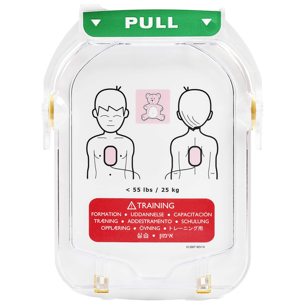 HEARTSTART HS1 Child Smart Pads Pair (2-Pack) - Replacement Electrode Pads for AED Defibrillators - Perfect for Schools, Daycares & Emergency First Aid Kits