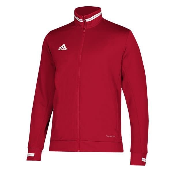 Adidas T19 Youth Track Jacket - Lightweight Running & Training Jacket for Boys & Girls - Perfect for Sports, Gym & Outdoor Activities