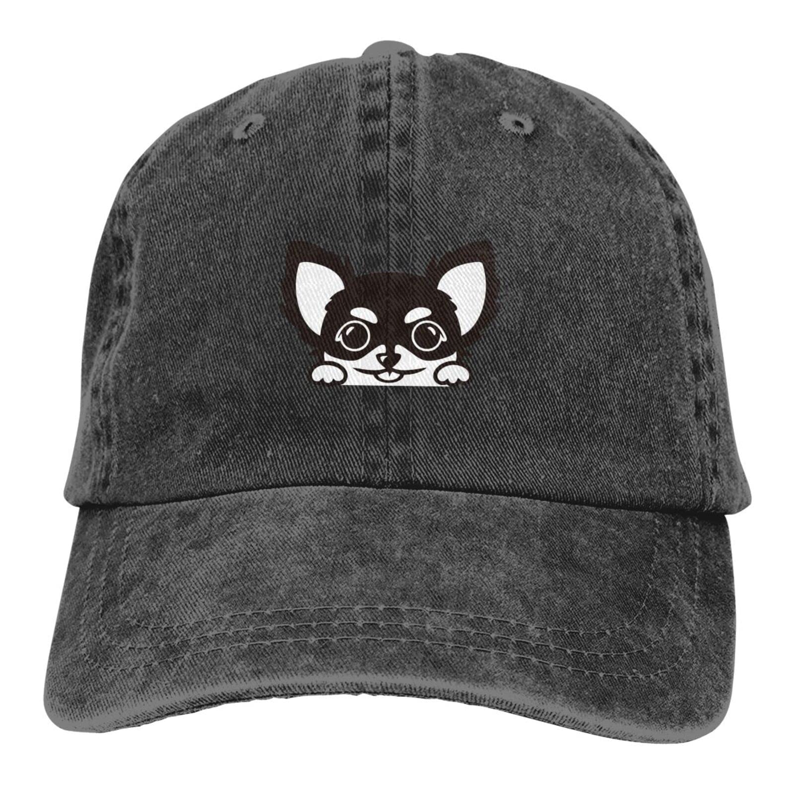 **Vintage Washed Denim Baseball Cap for Men & Women - Low Profile Retro Trucker Dad Hat - Perfect for Casual Wear, Outdoor Sports & Street Fashion**