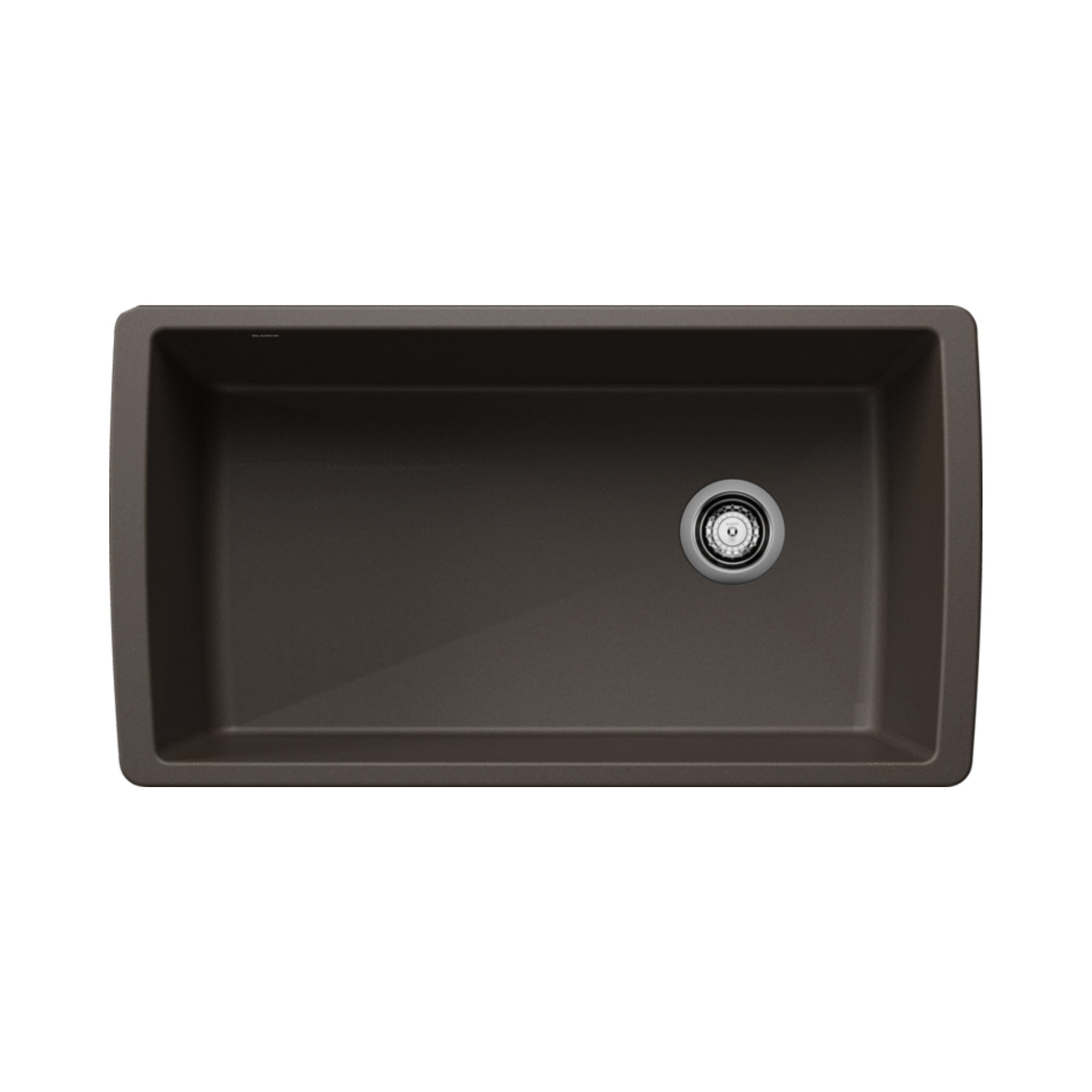 Blanco Diamond Super Single Bowl SILGRANIT Kitchen Sink - Premium Stainless Steel Composite Sink for Modern Kitchens | Perfect for Cooking, Washing Dishes & Food Prep