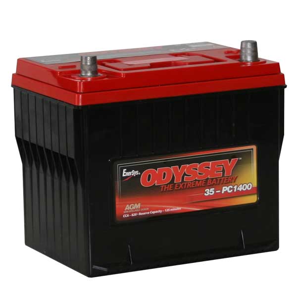 Odyssey PC1400 Deep Cycle & Starting Battery - High Performance Marine, RV, and Solar Power Battery for Reliable Starting & Deep Cycling