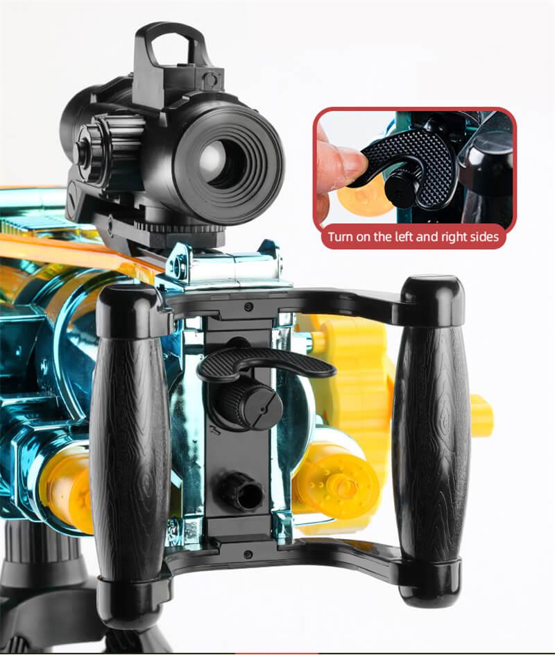 Electric Auto Gatling Darts Blaster Toy - High-Speed Shooting Dart Gun for Kids Outdoor Play, Nerf Battles & Target Practice