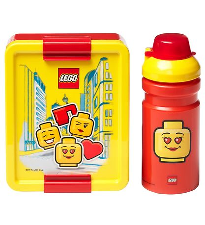 LEGO Friends Lunch Box Set - Iconic Girl's Lunch Box for School, Picnics & Travel | BPA-Free & Durable Lunch Container for Kids