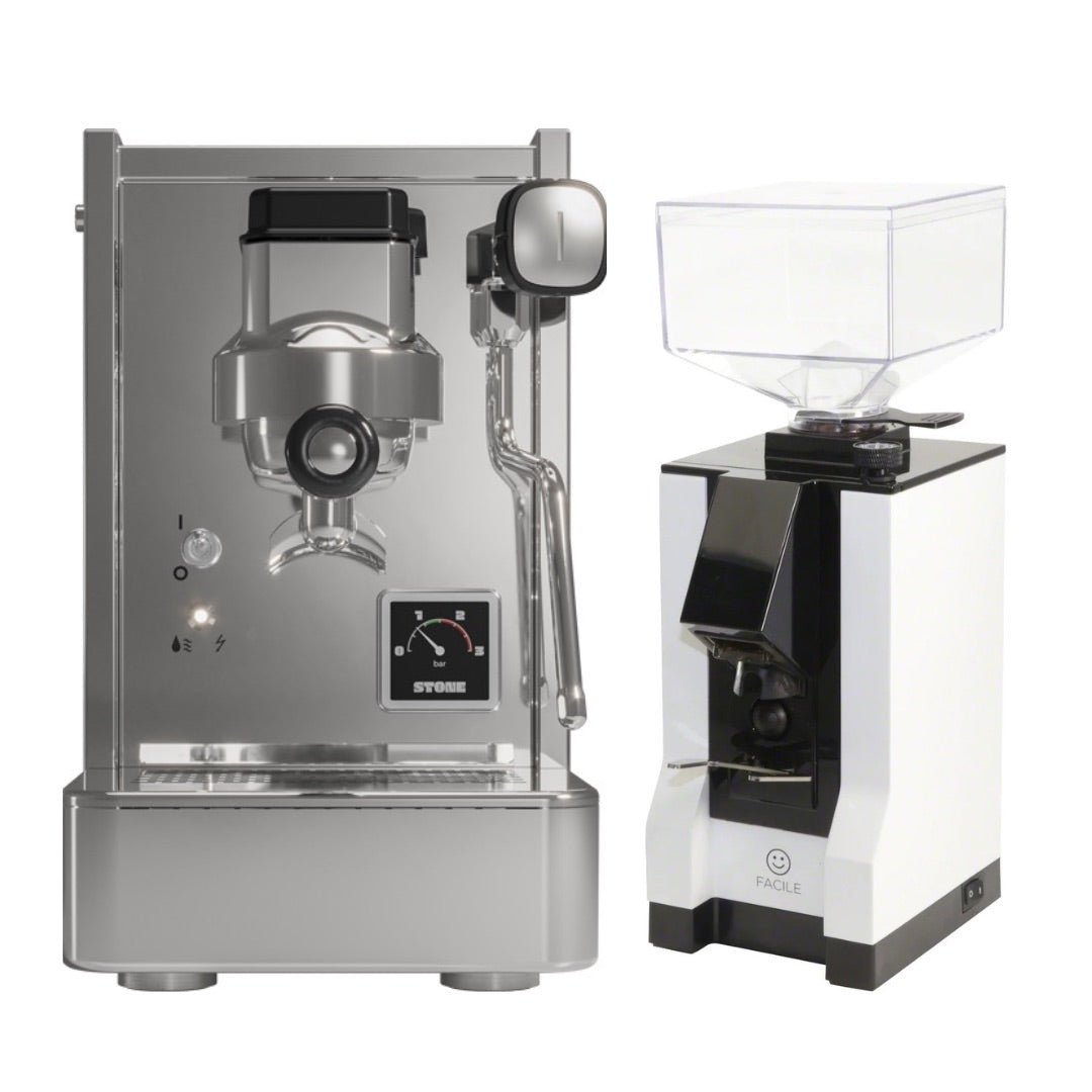 Eureka Mignon Facile Espresso Grinder - Premium Coffee Grinder for Home Baristas, Fast & Quiet, Durable Stainless Steel Burrs - Perfect for Espresso, French Press, and Pour Over Coffee Brewing