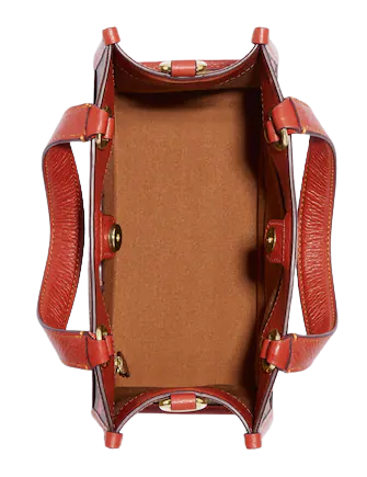 Coach Dempsey Tote 22 in Signature Canvas with Wild Strawberry Print - Stylish Designer Handbag for Women, Perfect for Work, Travel & Everyday Use