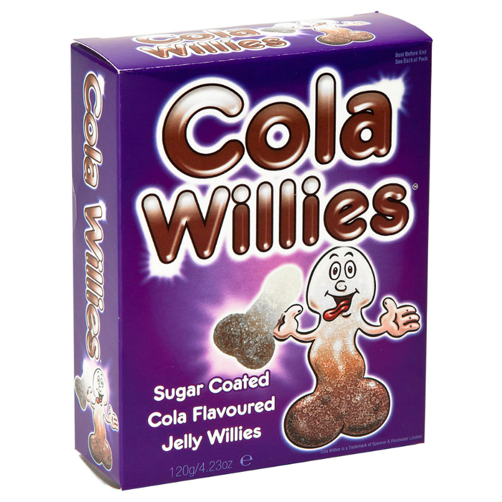 Assorted Rude Jelly Lollies Cola Willies - Novelty Candy for Parties, Gag Gifts & Prank Scenarios