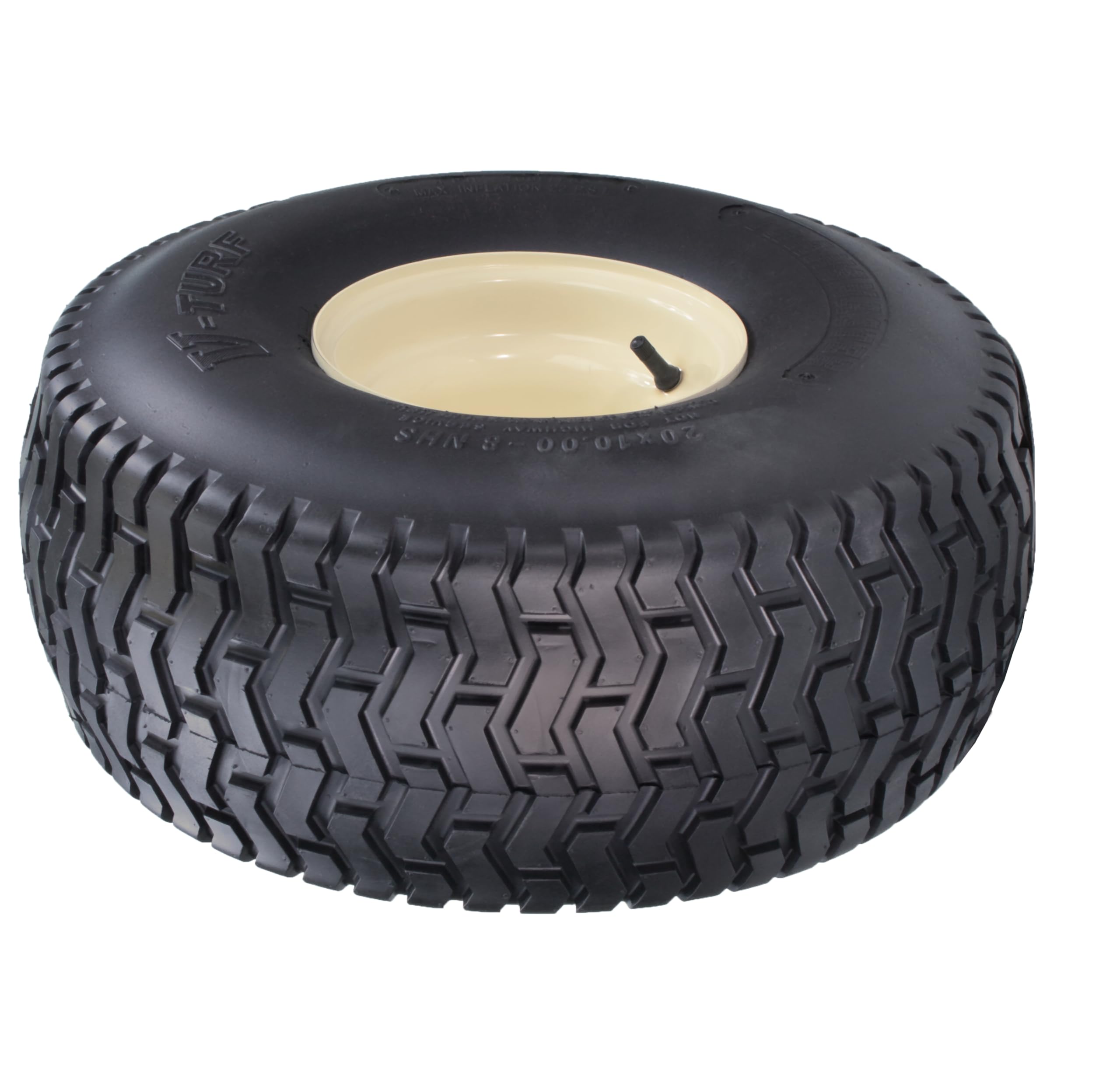 Soft Turf All-Season Bias Tire 18x9.5-8 12E - Durable Lawn & Garden Tractor Tires for Golf Carts, ATVs, and Utility Vehicles