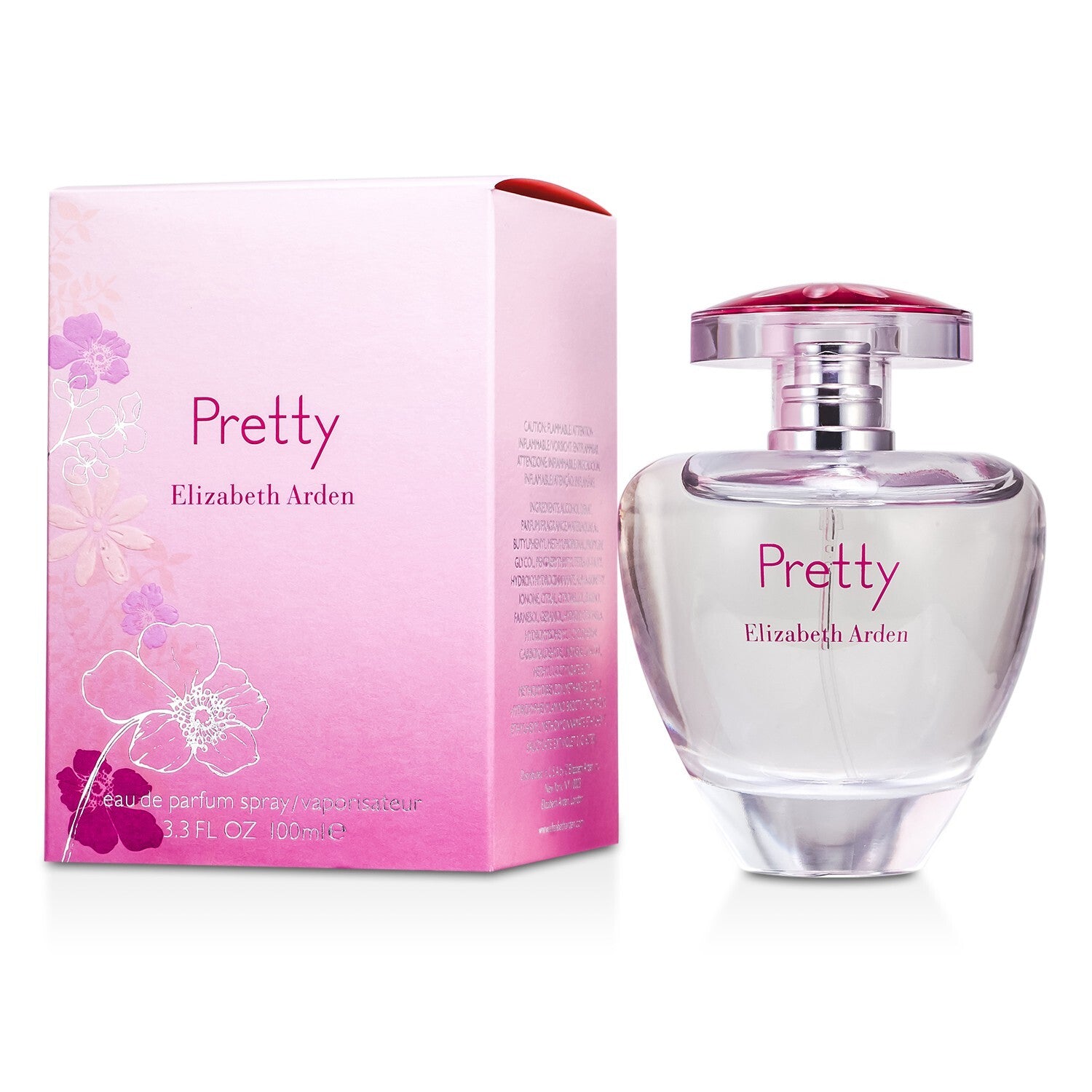 Elizabeth Arden Pretty 100ML Eau de Parfum Spray for Women - Floral Fragrance Perfume for Daily Wear & Special Occasions