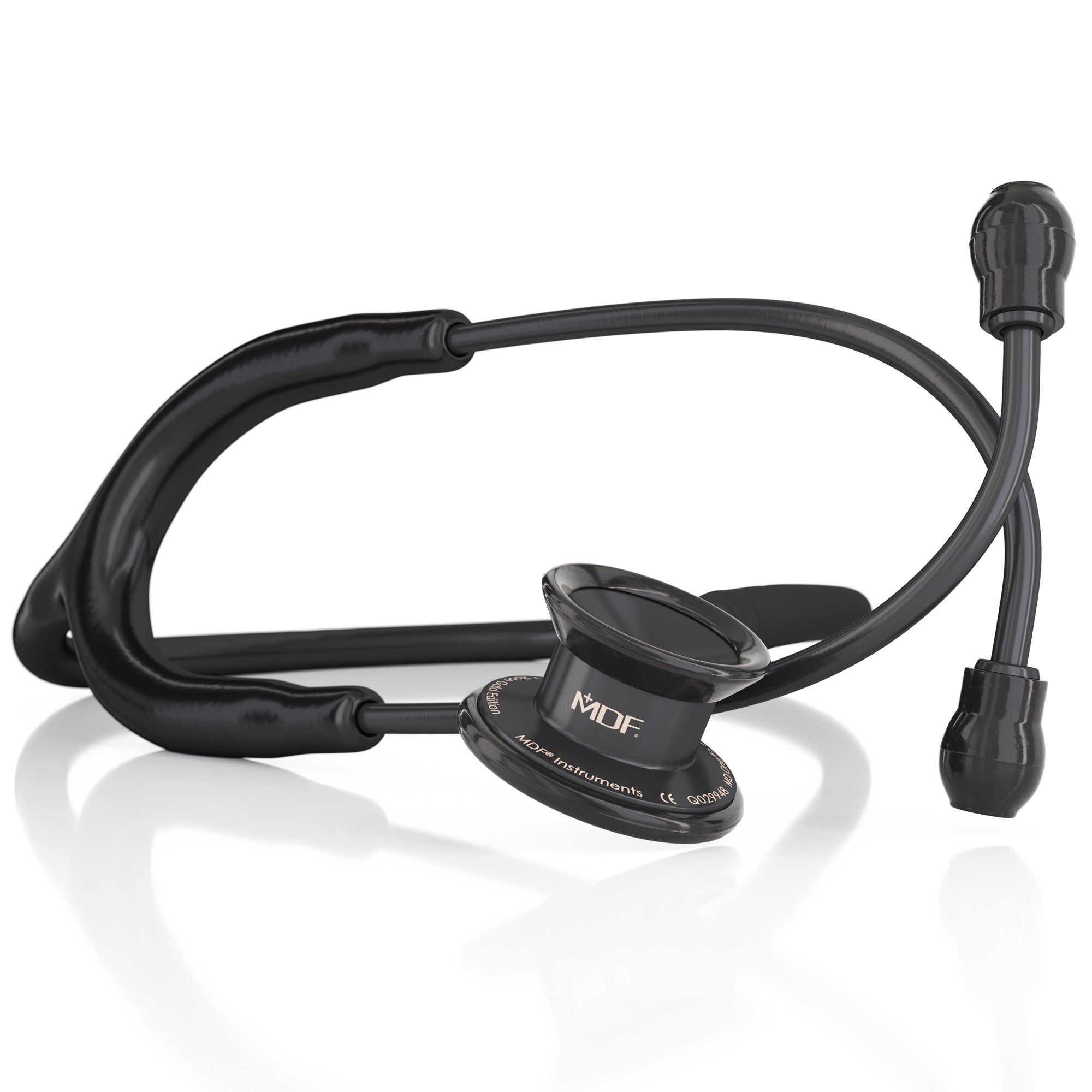 MD One® Pediatric Stethoscope - Black/BlackOut - Premium Quality Stethoscope for Kids, Lightweight & Durable - Ideal for Pediatricians, Nurses, Medical Students & Home Use