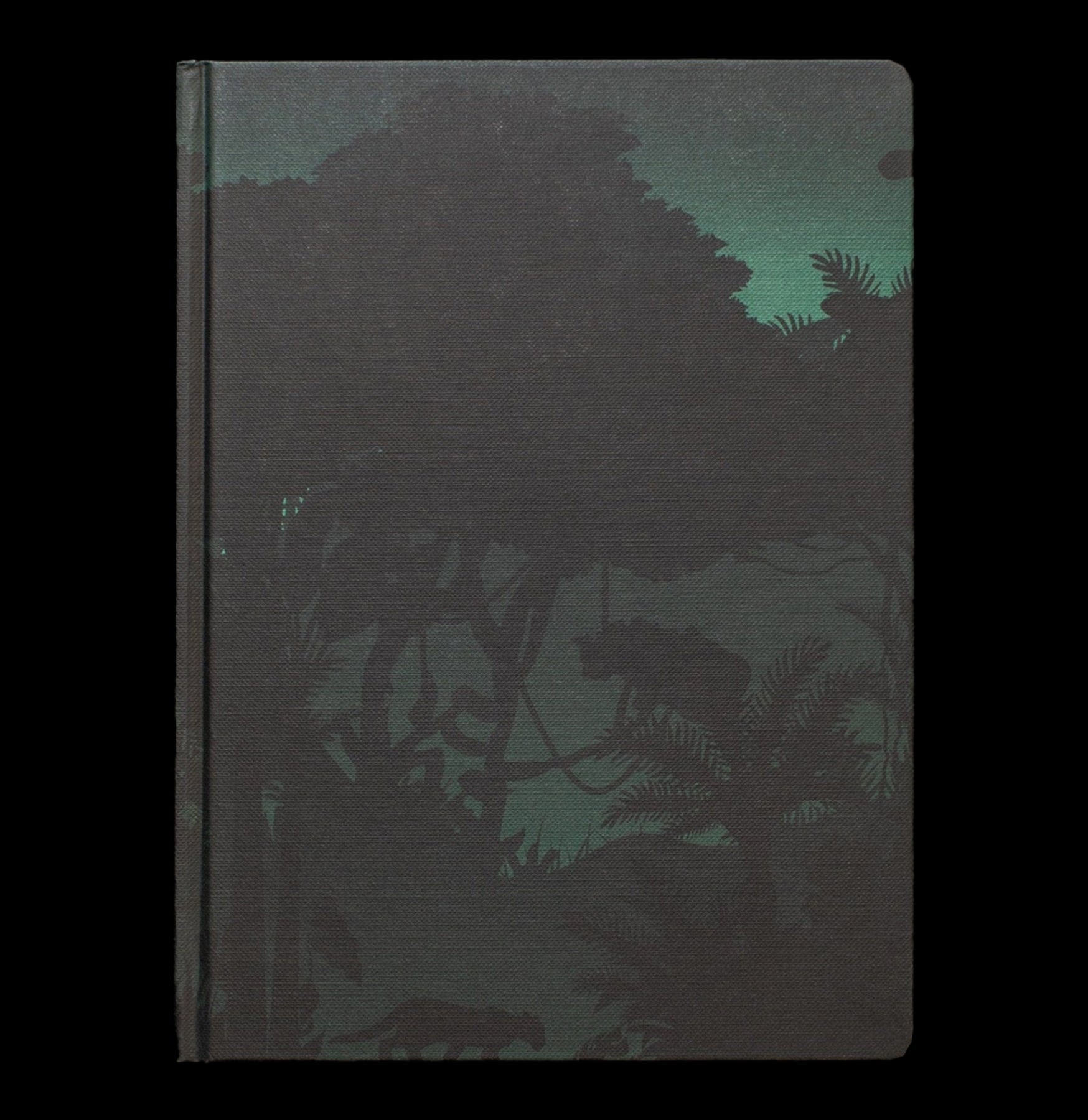 Dark Matter Notebook - Jungle Nightfall Design, Lined Journal for Writing & Sketching - Perfect for Travel, Adventure & Creative Inspiration