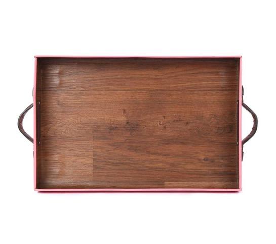 Extra Large F Tray - Durable Plastic Serving Tray for Parties, Dining & Home Organization | Perfect for Entertaining, Buffets & Kitchen Storage