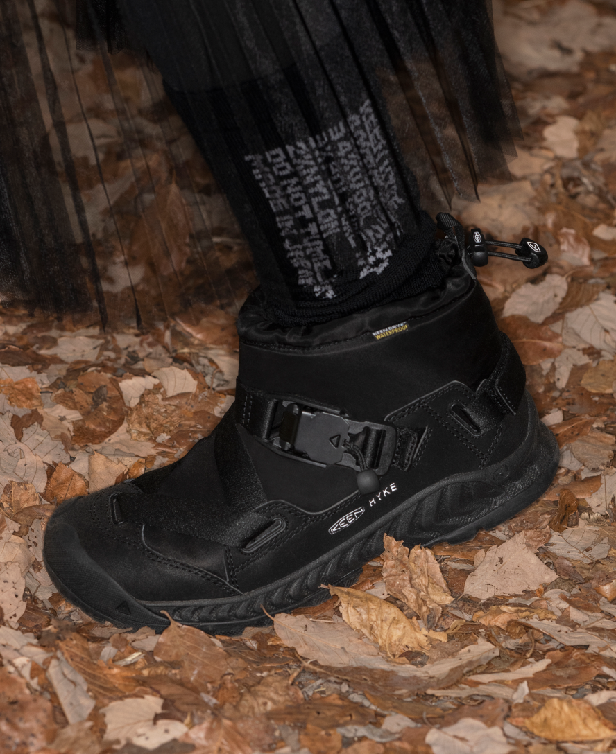 Women's Hoodzerra NXIS Waterproof Winter Boots - HYKE Timberwolf Style | Warm Snow Boots for Hiking, Outdoor Activities & Cold Weather Fashion