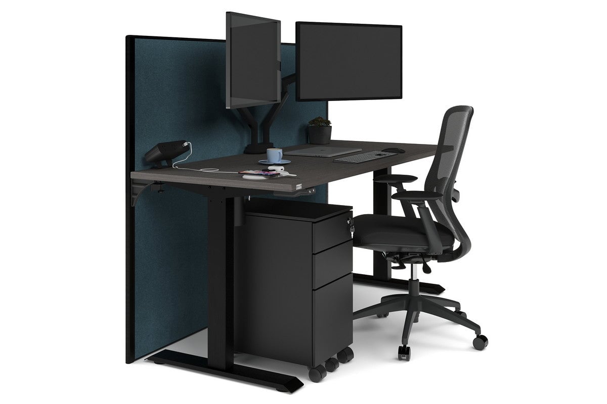 Height Adjustable Desk 1600L x 700W - Ergonomic Standing Desk for Home & Office - Perfect for Work, Study & Gaming