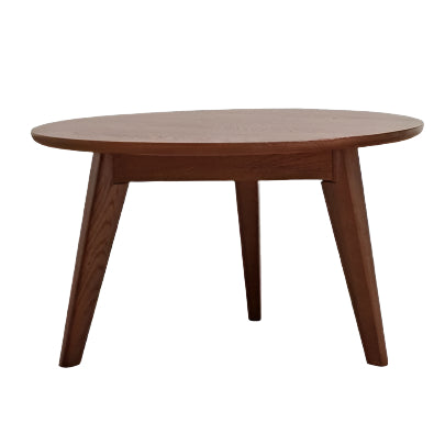Solid Oak & Black Walnut Wood Side Table - Nightstand, End Table for Living Room, Bedroom, Office | Rustic Modern Furniture for Home Decor
