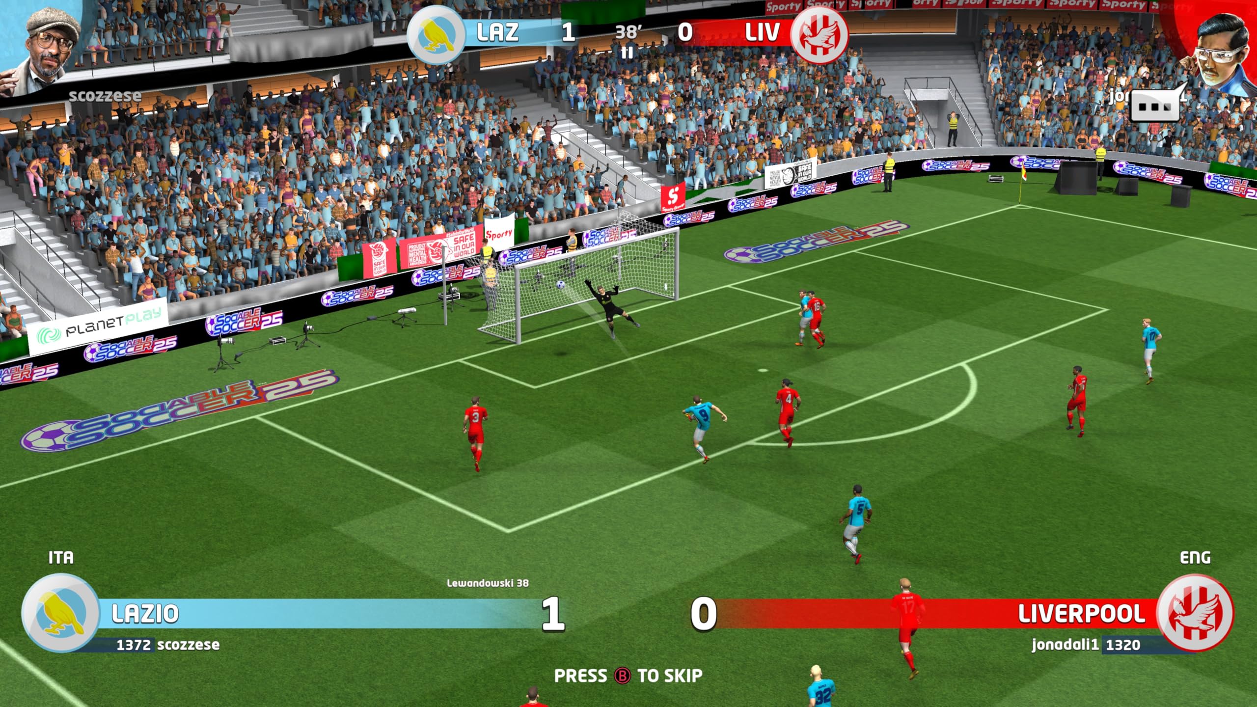 Sociable Soccer 24 - PlayStation 5 Game | Fast-Paced Football Action for PS5 | Perfect for Multiplayer Gaming & Sports Enthusiasts