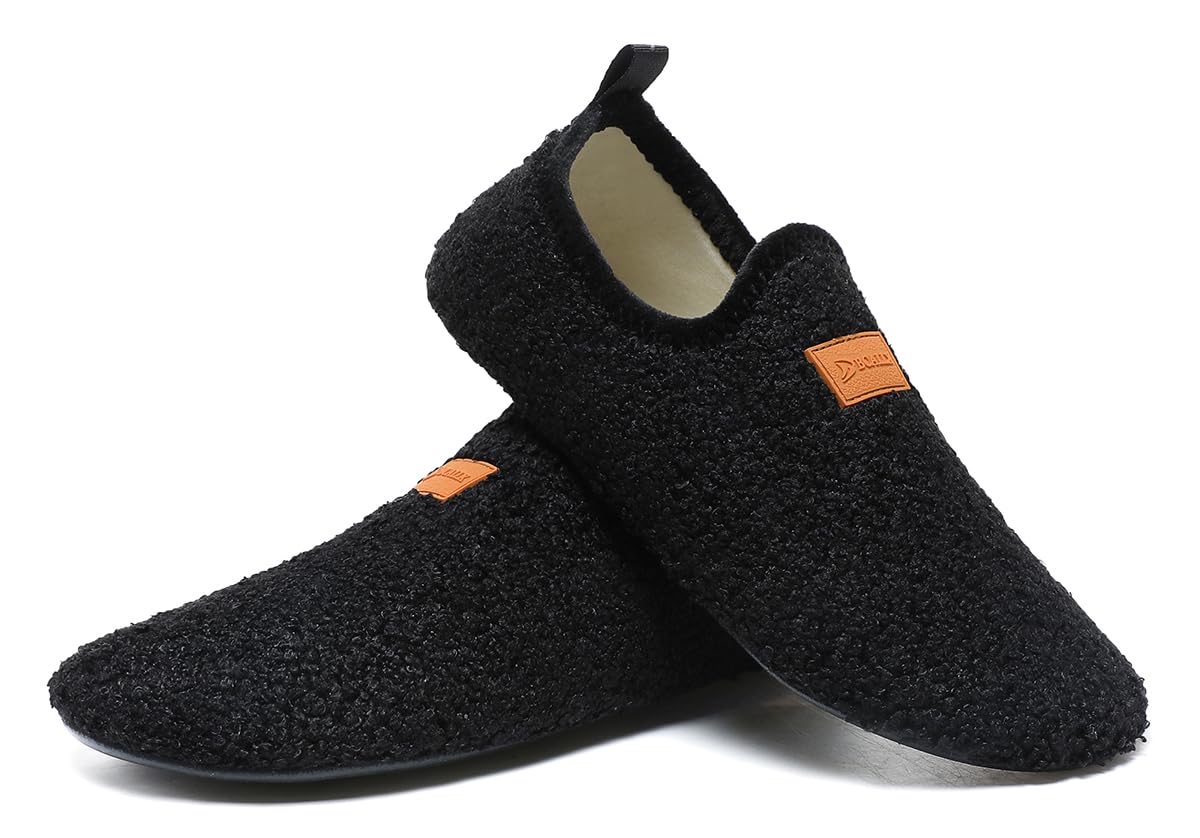 Non-Slip Indoor House Slippers for Women & Men - Lightweight Comfortable Home Shoes for Relaxing, Lounging & Cold Floors