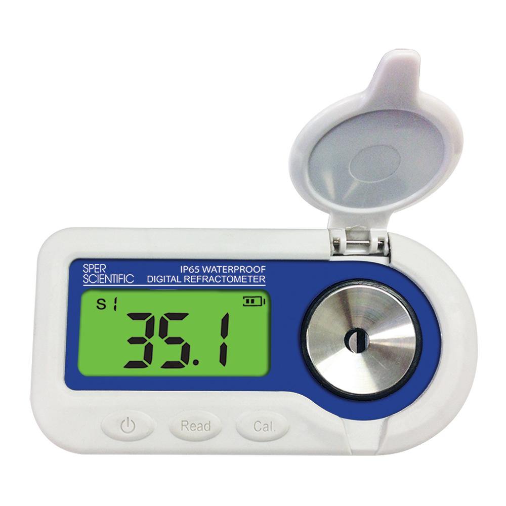 Waterproof Digital Refractometer for Sugar Content Measurement - Brix 0-88% | Ideal for Honey, Wine, Juice & Food Processing