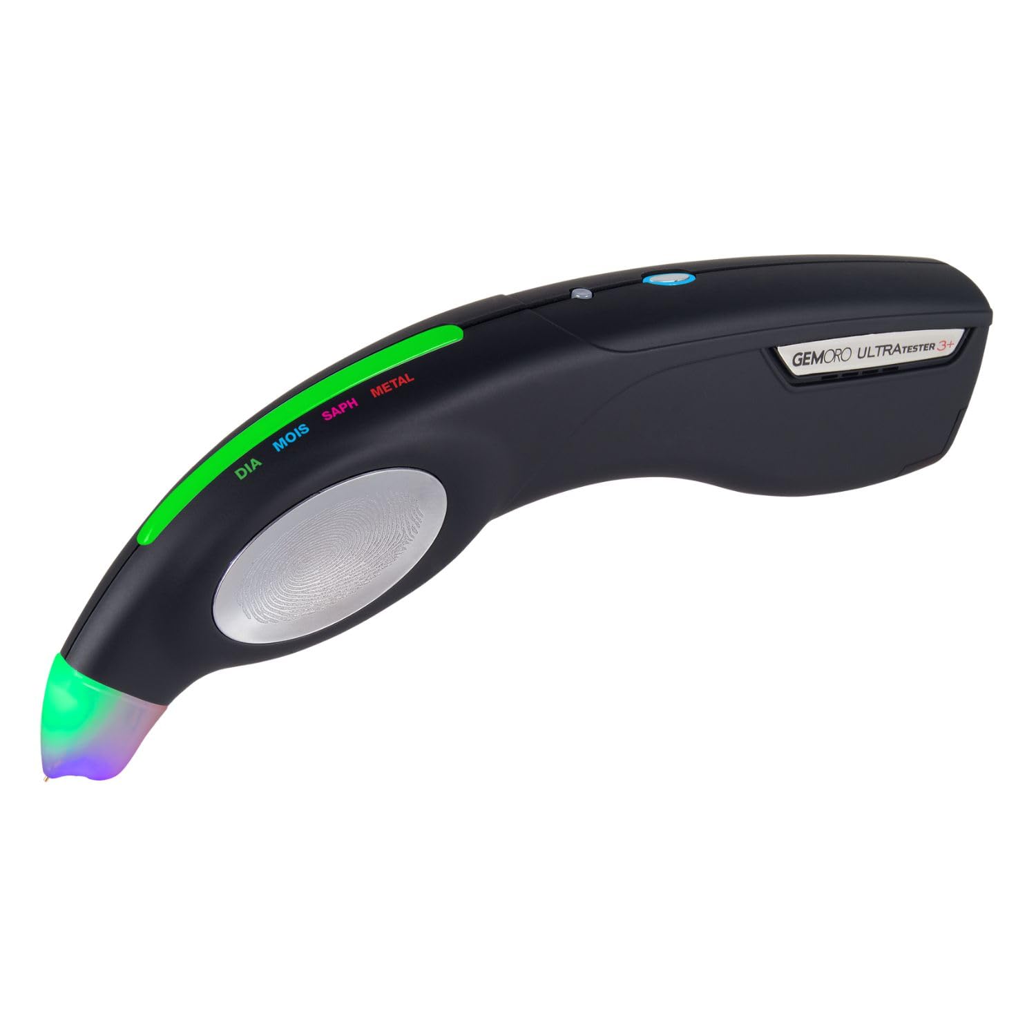 GemOro UltraTester 3+ Diamond Tester - Professional Jewelry Testing Tool for Diamonds, Moissanite & White Sapphires | Accurate Gemstone Identification with LED Display | Perfect for Jewelers, Pawn Shops & Home Use