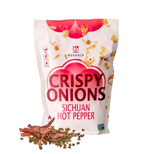 Sichuan Hot Pepper Crispy Onions