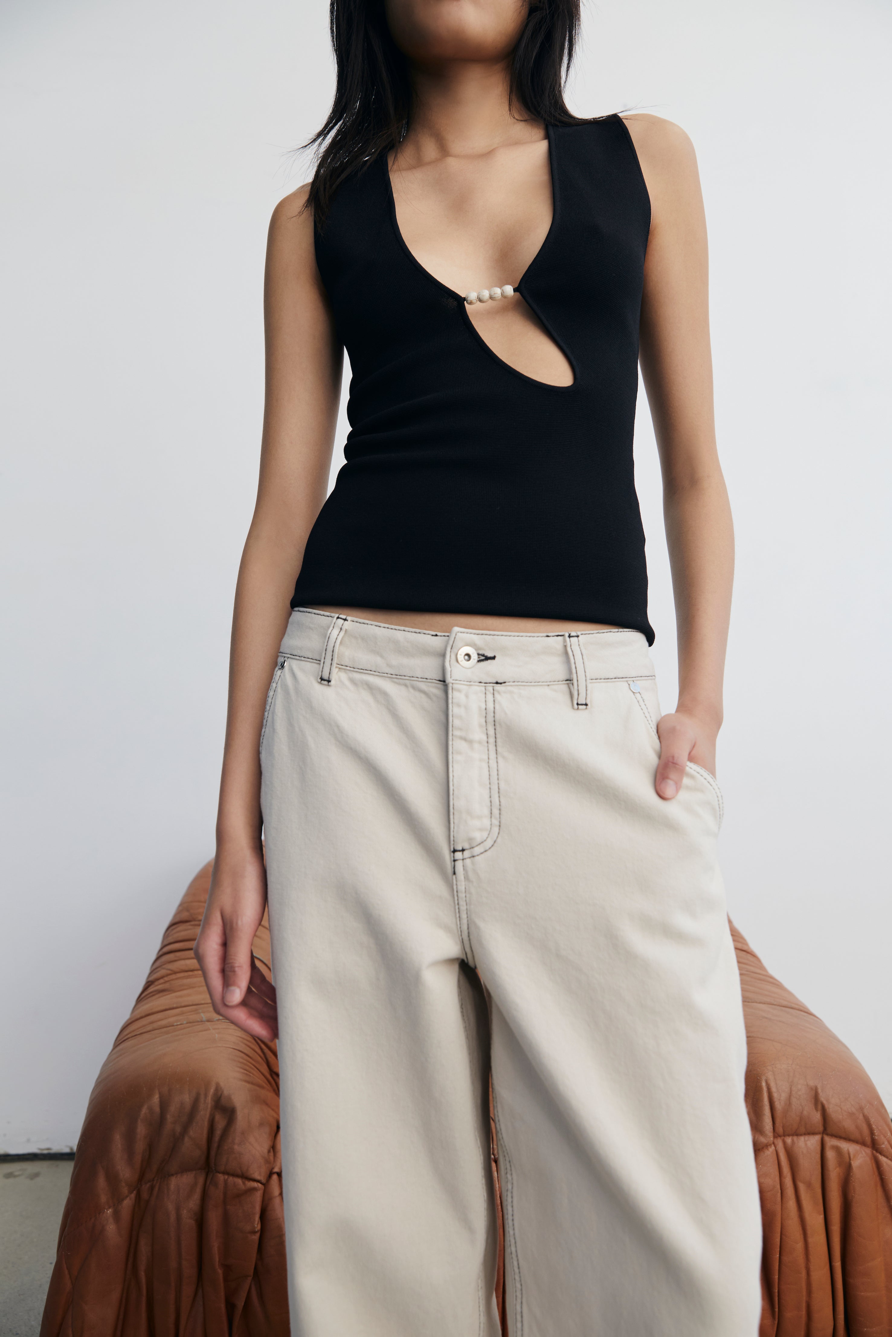 Orlan Mid Rise Jeans for Women - Comfortable Stretch Denim Pants | Perfect for Casual Wear, Office & Everyday Outfits