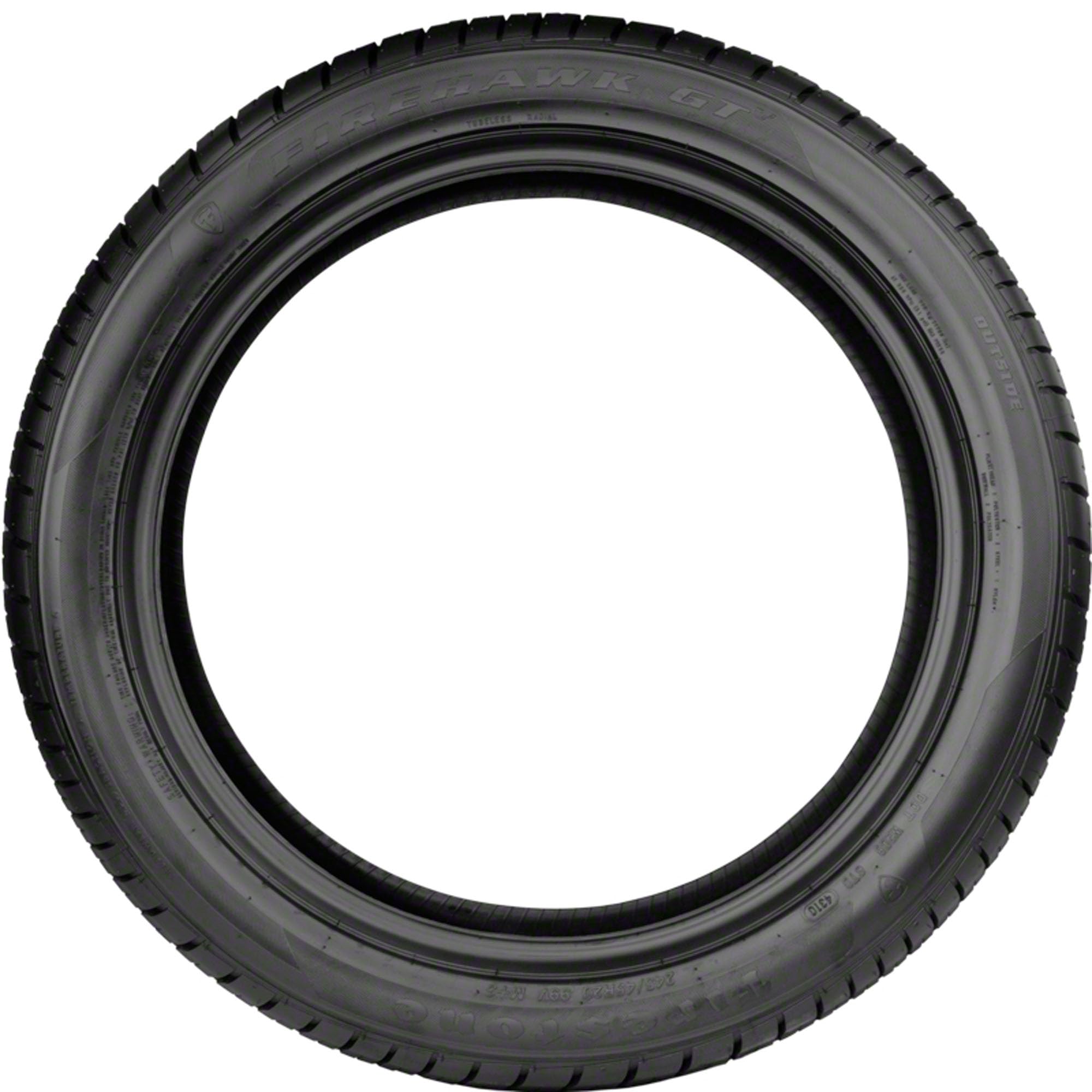 Firestone Firehawk GT V Ultra High Performance Tire 245/45R20 99V - All-Season Radial Tires for Sedans, Coupes & Sports Cars - Enhanced Traction & Durability for Highway & Performance Driving