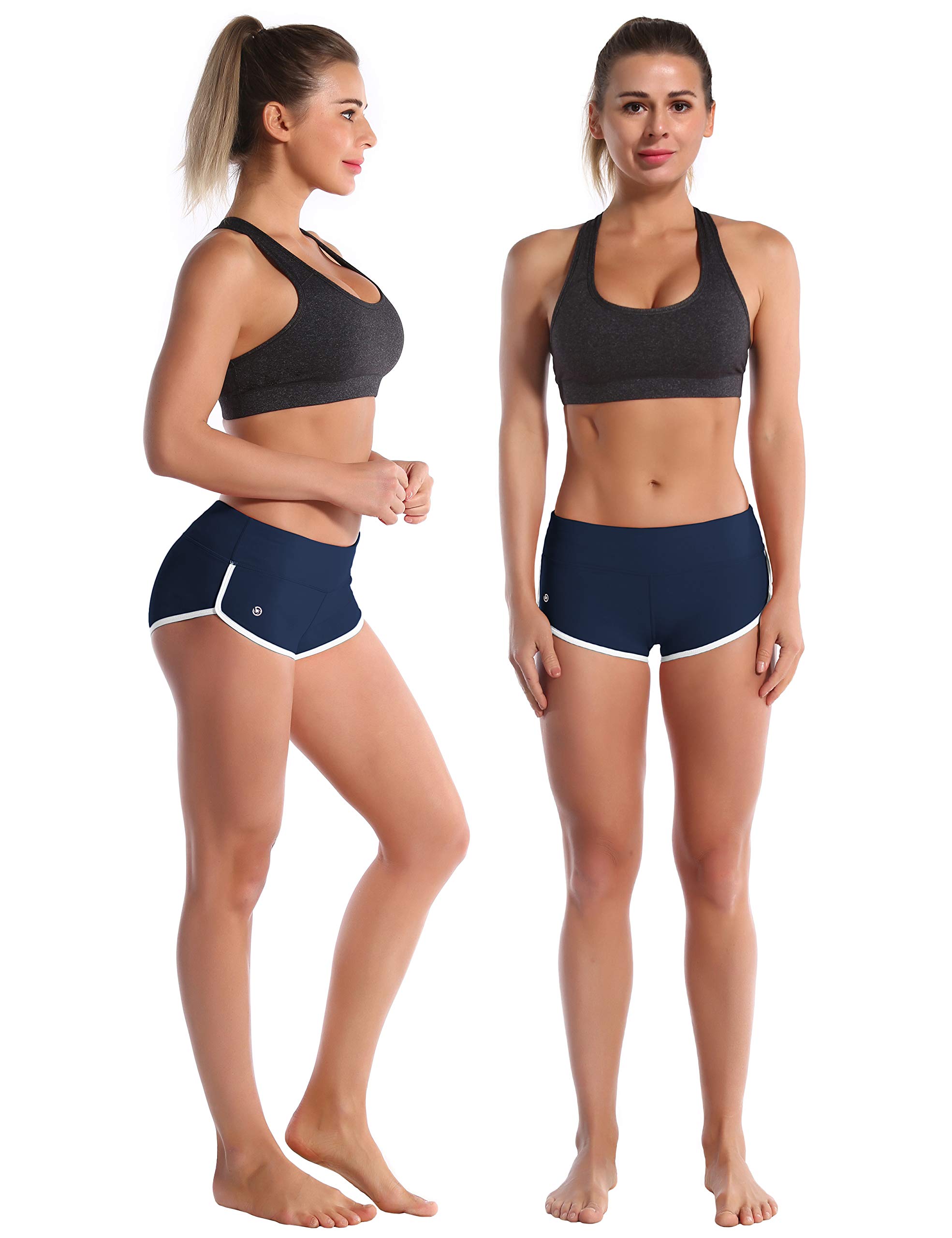 BUBBLELIME Women's Sexy High-Waisted Booty Yoga Shorts - XS to XXL Sizes - Running, Workout & Fitness Shorts with Tummy Control, Moisture-Wicking & UPF 30+ Sun Protection - Perfect for Yoga, Gym, Jogging & Summer Activities