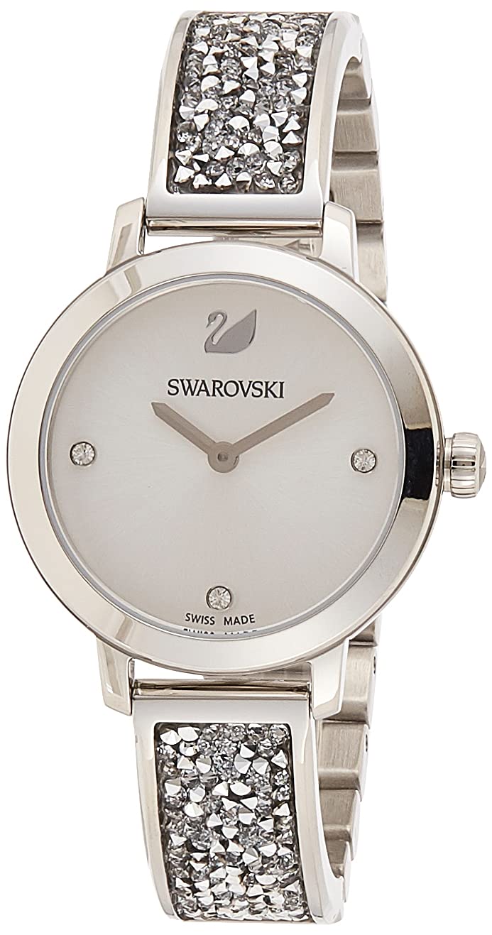Swarovski Cosmic Rock Watch 5376080 for Women - Elegant Gray Crystal Watch | Perfect for Gifts, Parties, and Special Occasions