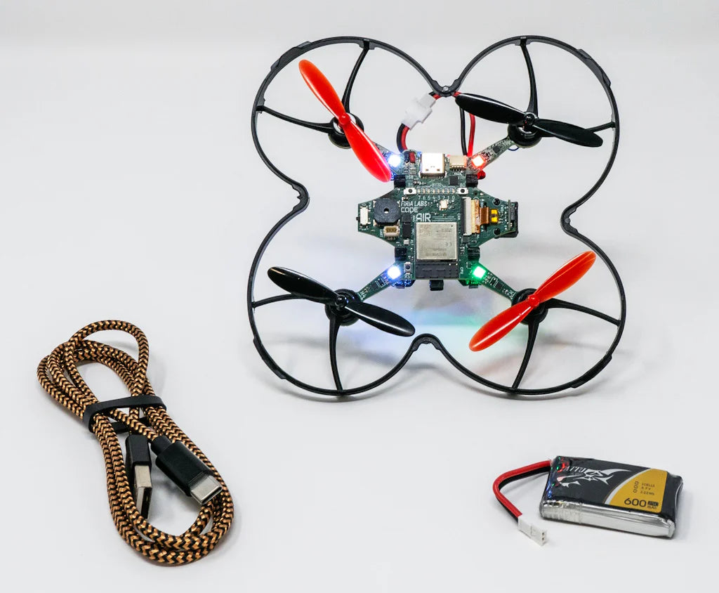 Firia Labs CodeAIR Python Coding Kit for Kids - Learn to Program Drones with Python - Perfect for STEM Education & Classroom Activities