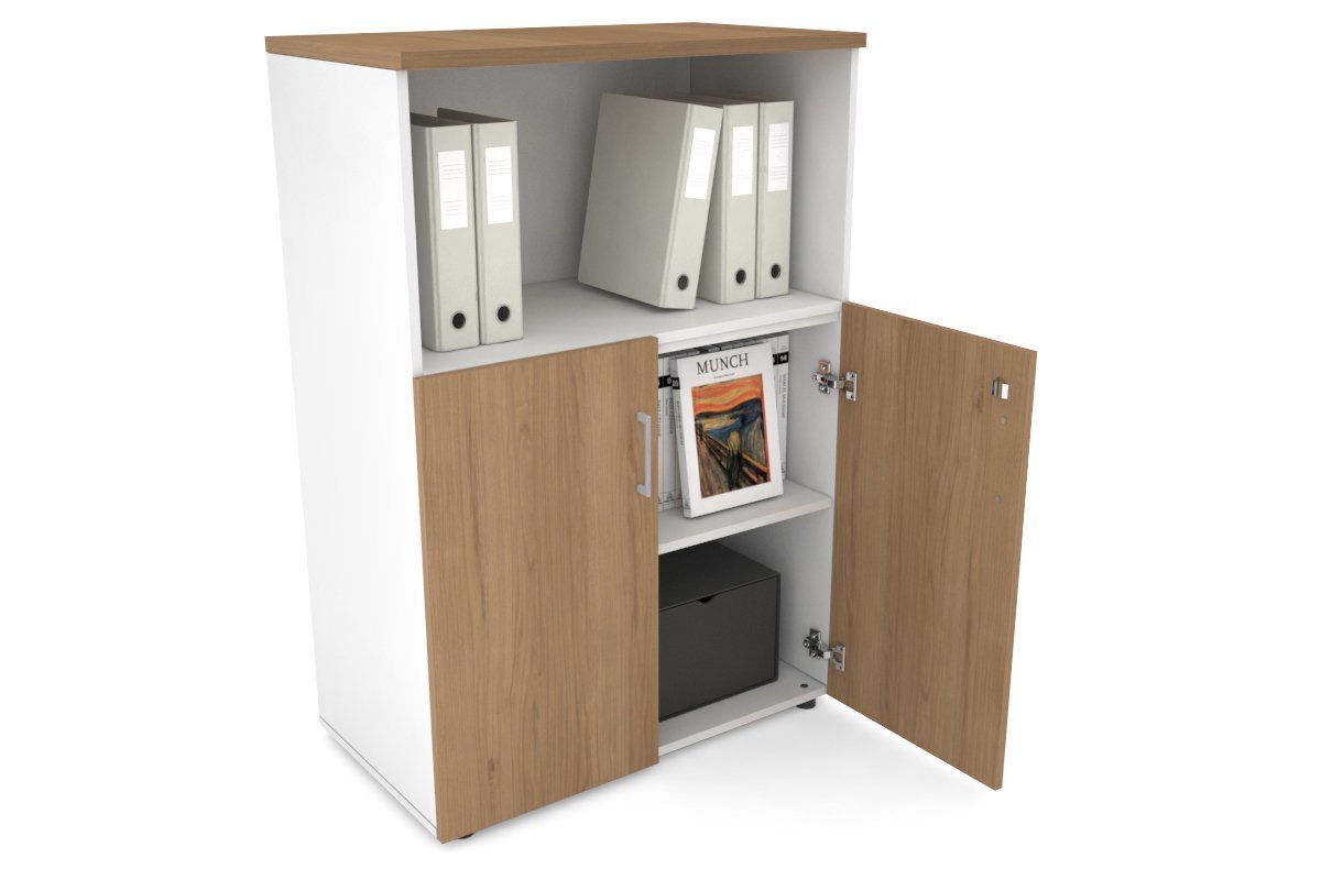 Medium Uniform Storage Cabinet with Small Doors [800W x 1170H x 450D] - Perfect for Office, School, and Home Organization