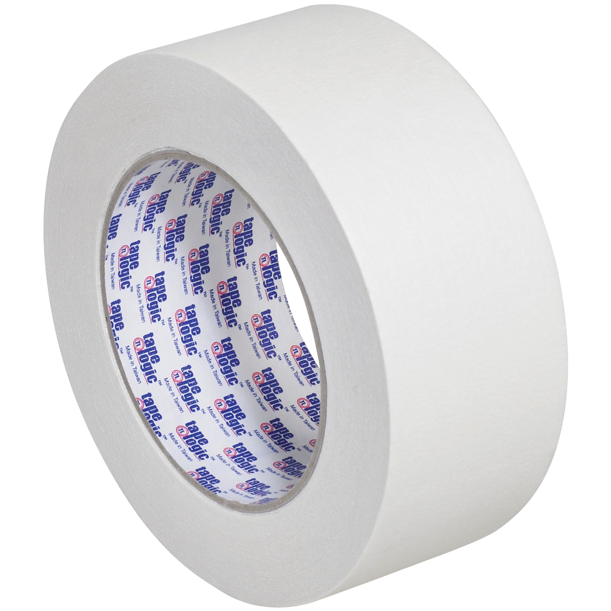 Discount Tag & Label Tape Logic 2600 Masking Tape - 6.1 Mil Thick, 2 Inch x 60 Yards, Natural Color, 24 Rolls per Case - Perfect for Office Labeling, Shipping Packaging & Craft Projects