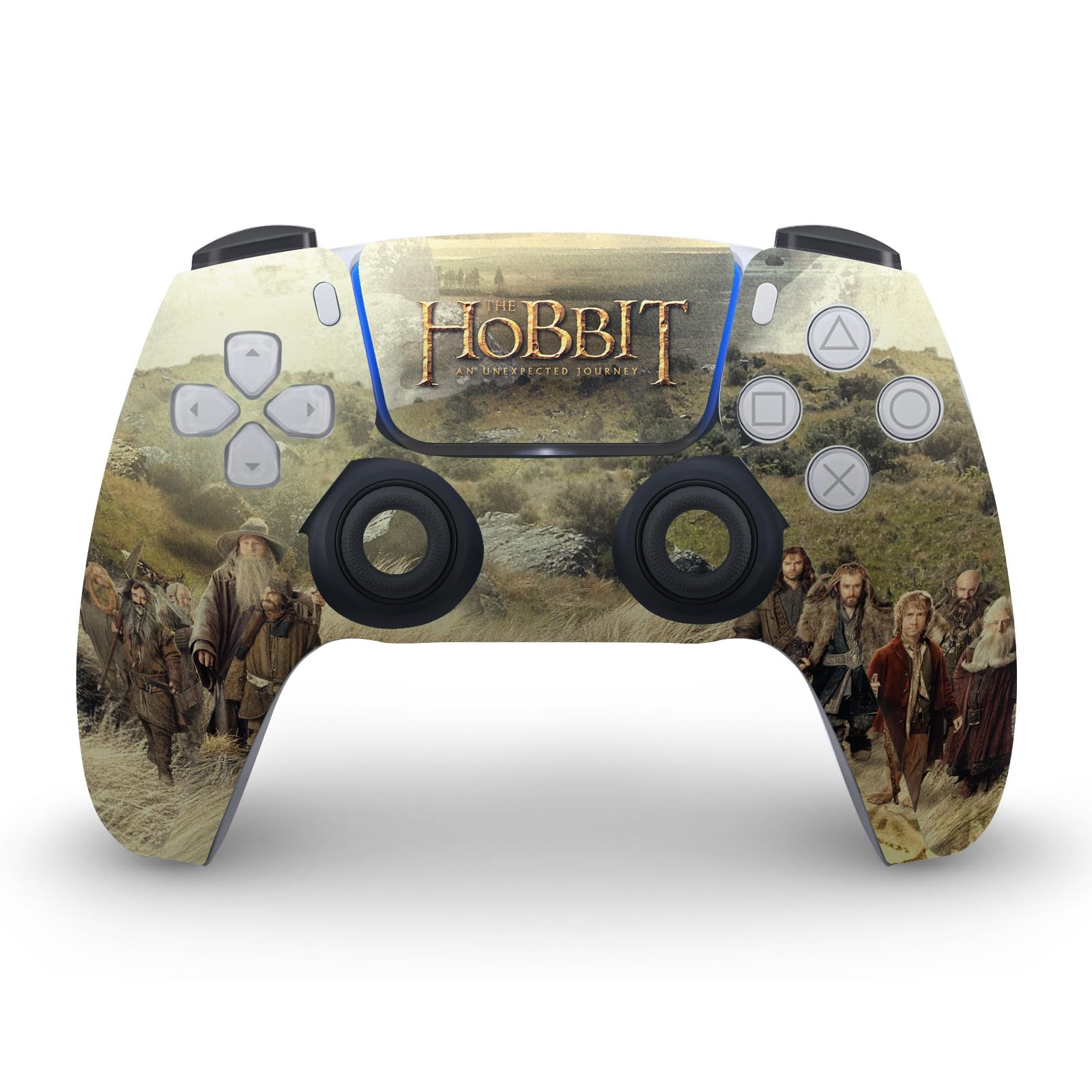 Hobbit PS5 Skin - Officially Licensed Vinyl Decal for PS5 Console & Controller - Gaming & Movie Decor