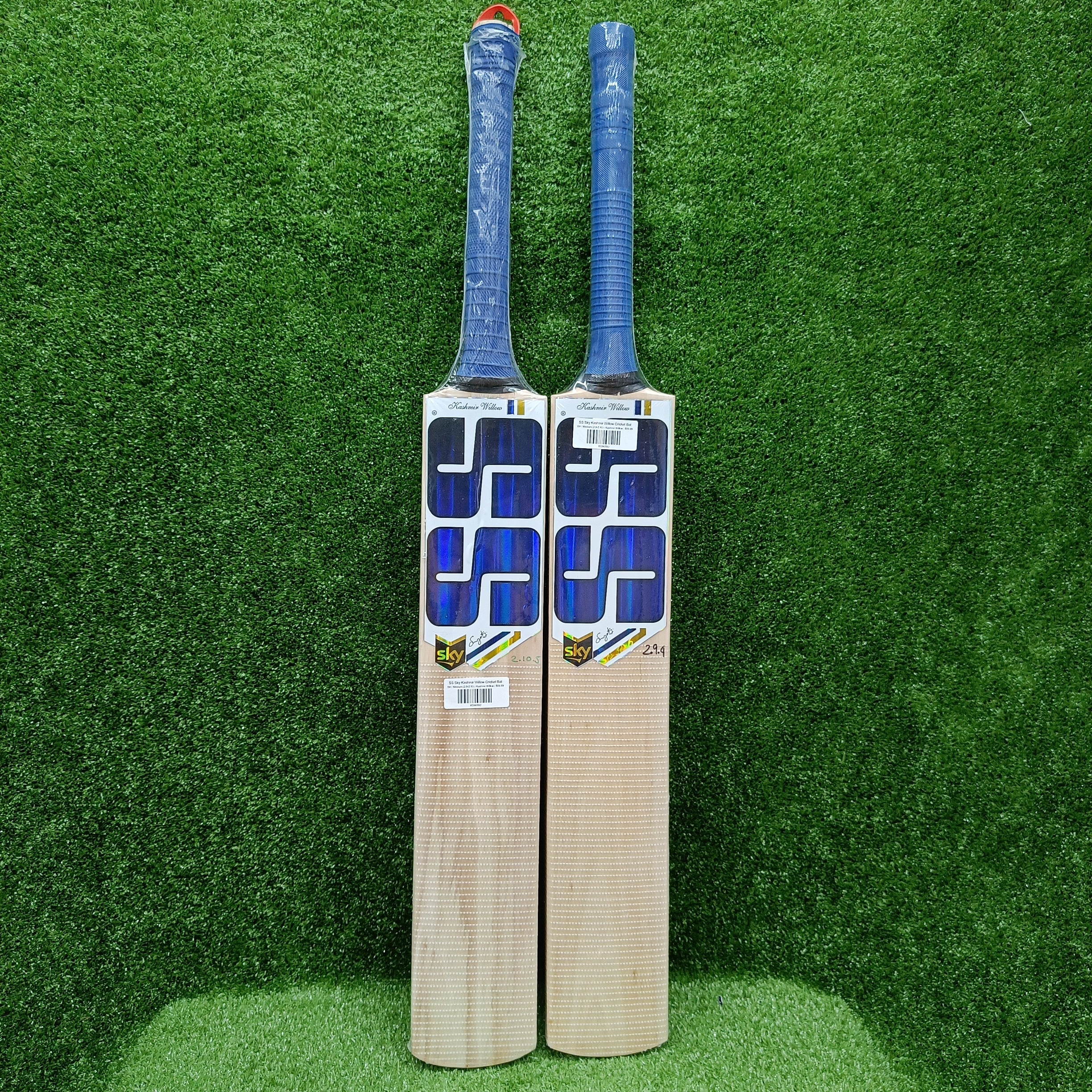 Premium SS Sky Kashmir Willow Cricket Bat - Lightweight & Durable for Professional & Casual Play - Perfect for Matches, Practice & Backyard Cricket