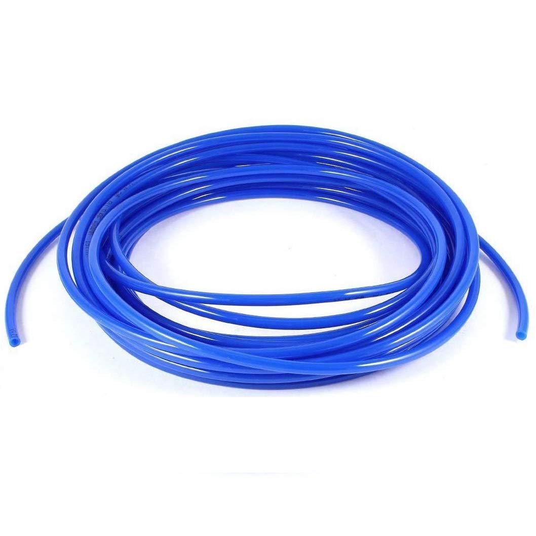 1/4 Inch x 5 Meters (16 Feet) Blue RO Water Filter Tubing Hose Pipe - Perfect for Under Sink Reverse Osmosis Systems & Home Water Purification