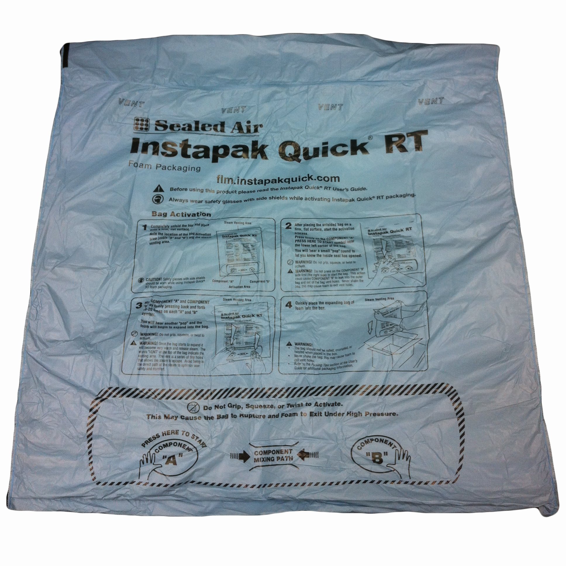 18 x 24 Inches #40 Instapak Quick Room Temperature Shipping Bags - Pack of 30 (E-2031-30) | Protective Packaging for Electronics, Fragile Items & Temperature-Sensitive Shipments