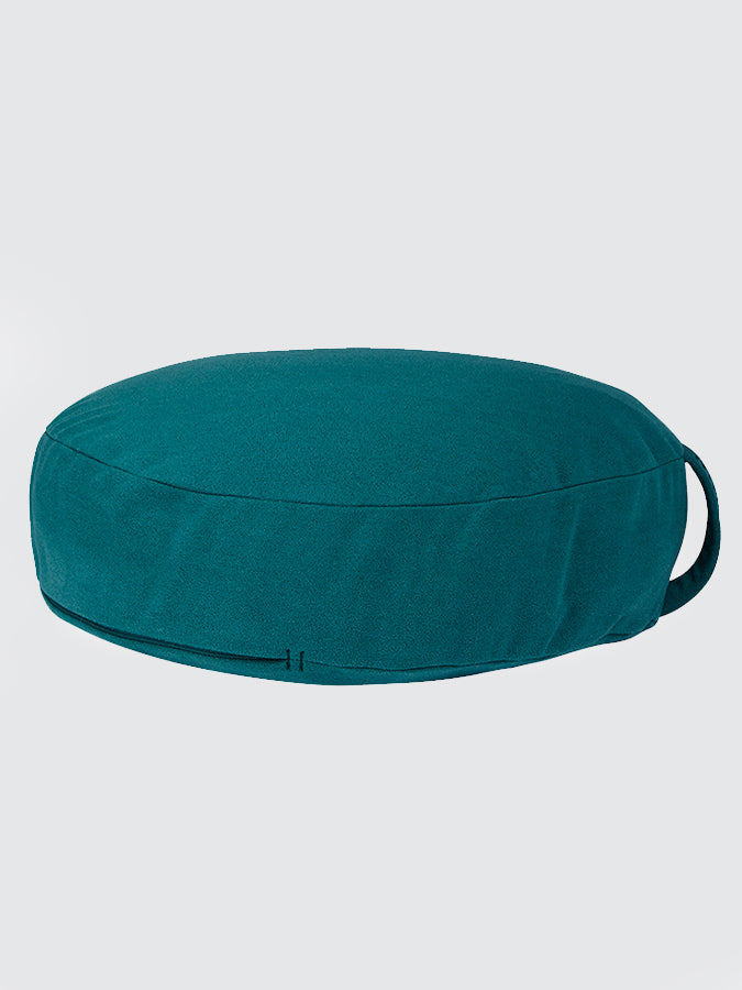 Manduka Round Meditation Cushion - Premium Zafu Yoga Pillow for Meditation & Mindfulness Practice - Ideal for Home, Studio & Outdoor Yoga Sessions